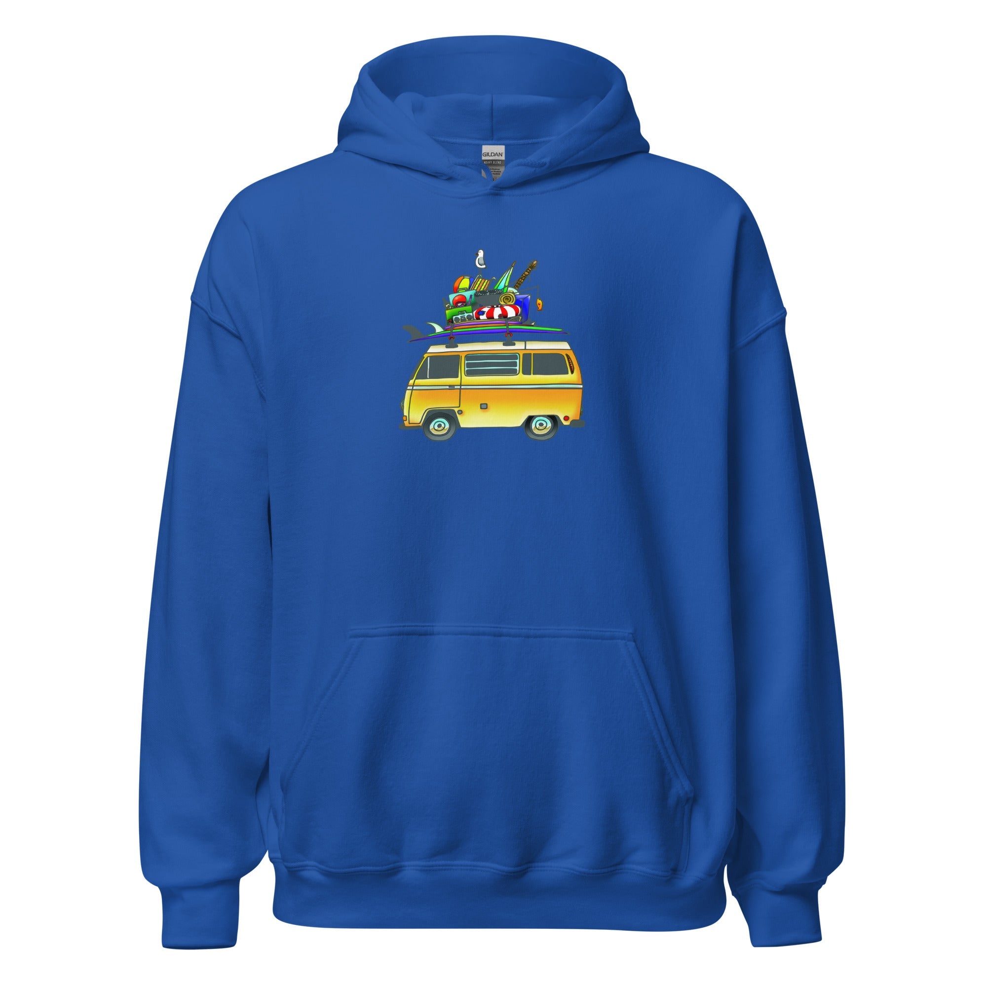RAD Bus Unisex Hoodie - OVERLANDERS Outfitter