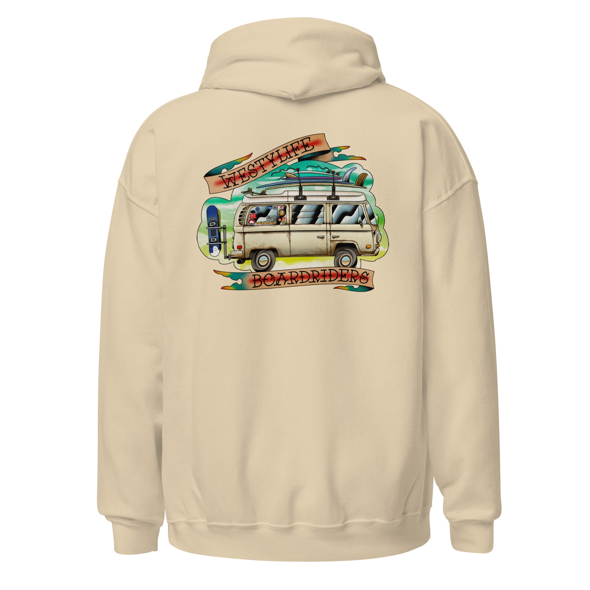 Westy Life Boardriders Unisex Hoodie - OVERLANDERS Outfitter