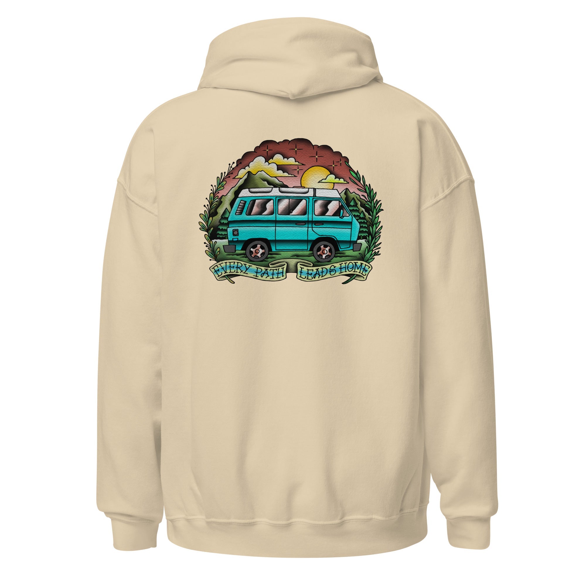 Every Path Leads Home Unisex Hoodie - OVERLANDERS Outfitter
