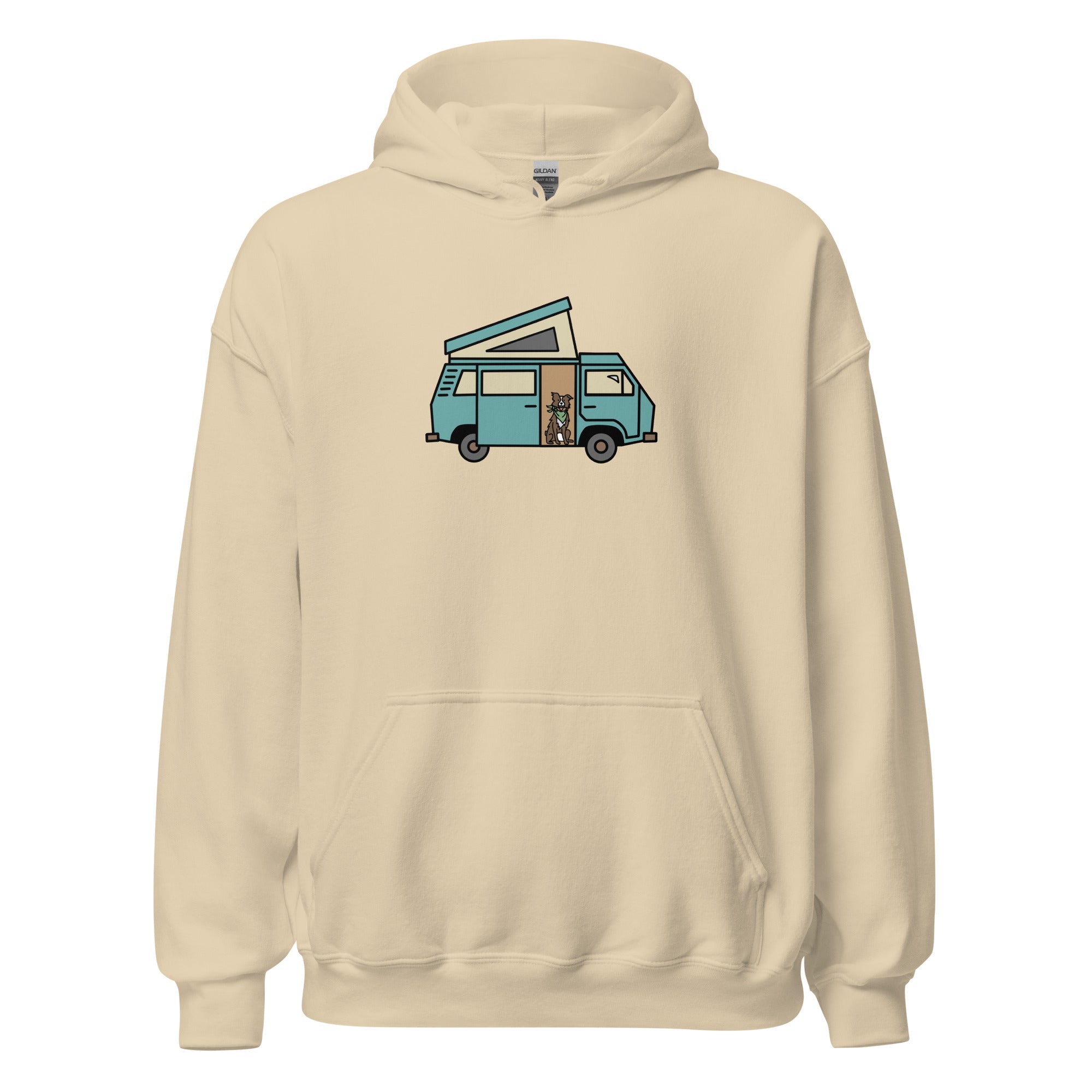 Dog in Van Unisex Hoodie - OVERLANDERS Outfitter