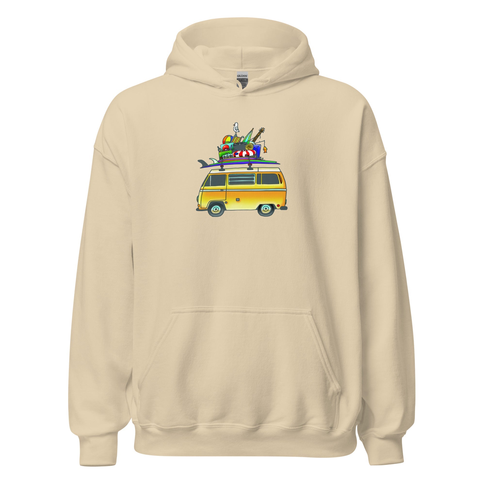 RAD Bus Unisex Hoodie - OVERLANDERS Outfitter