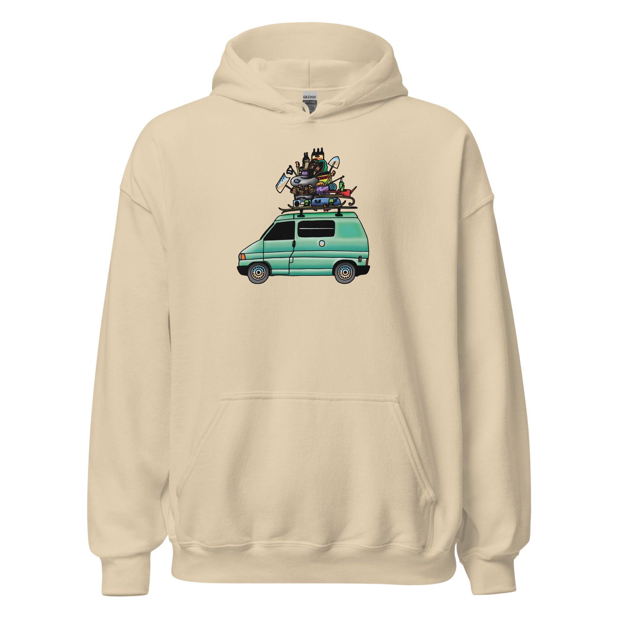 RAD Eurovan Unisex Hoodie - OVERLANDERS Outfitter