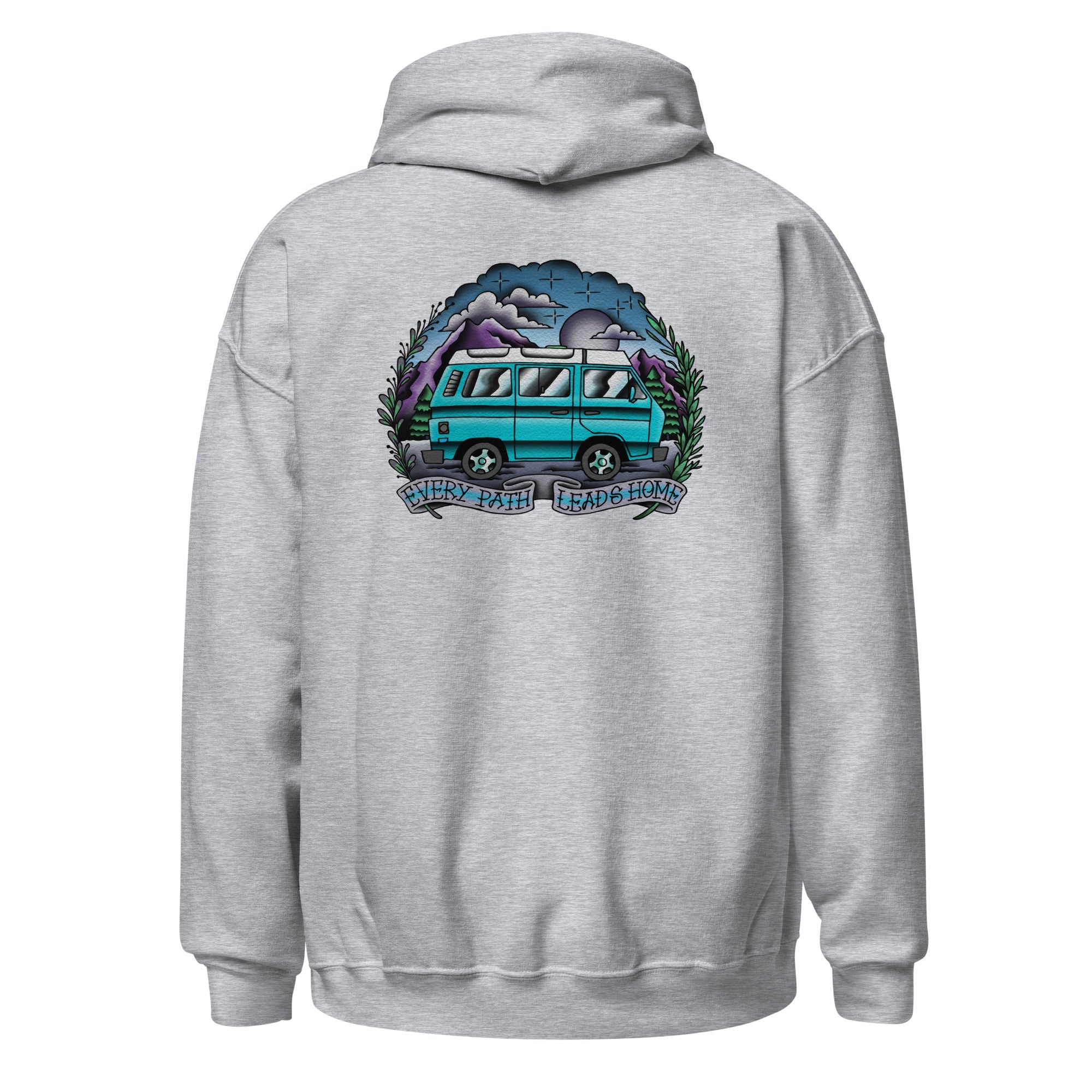 Every Path Leads Home Unisex Hoodie - OVERLANDERS Outfitter