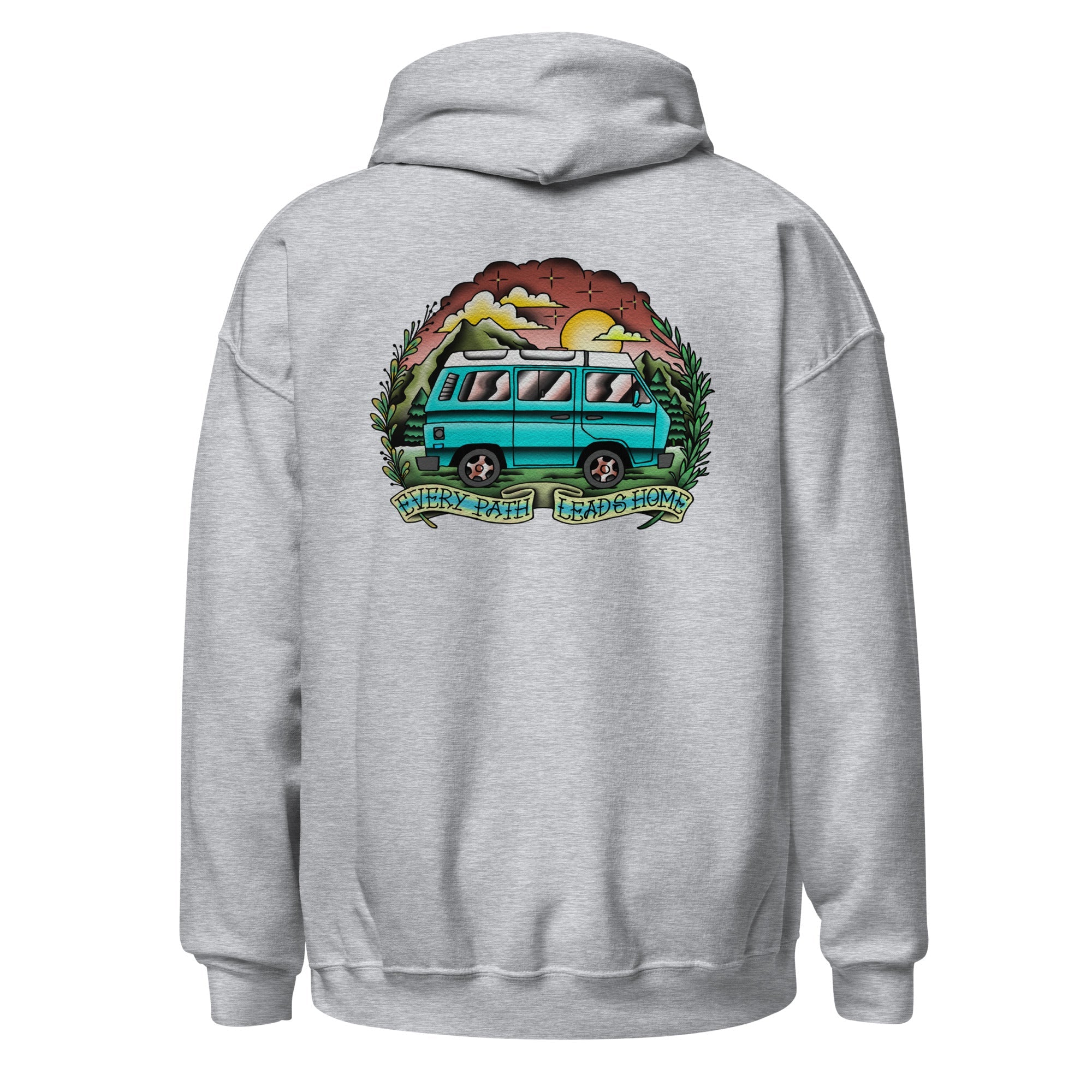 Every Path Leads Home Unisex Hoodie - OVERLANDERS Outfitter