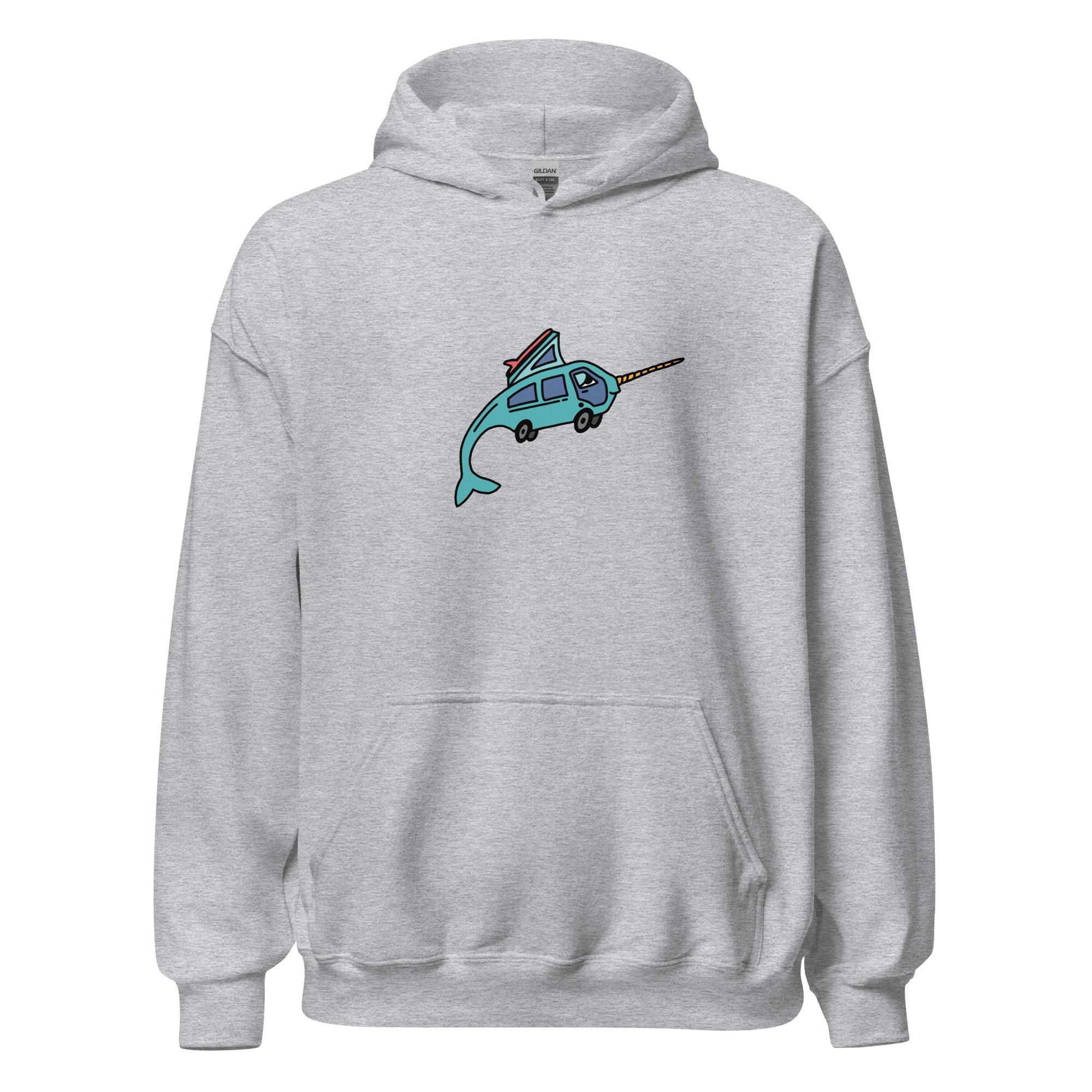 Narwhal Ned Unisex Hoodie - OVERLANDERS Outfitter