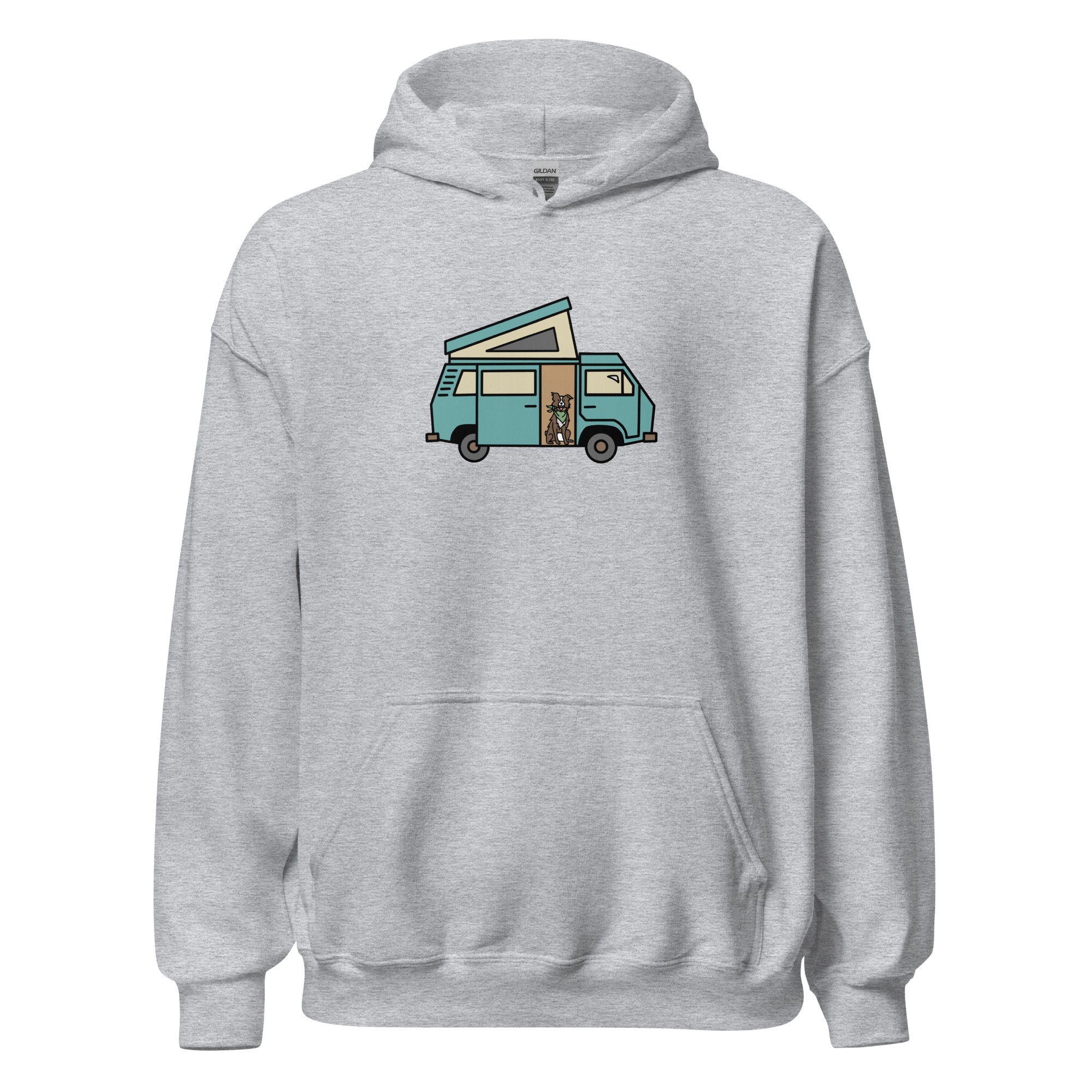Dog in Van Unisex Hoodie - OVERLANDERS Outfitter