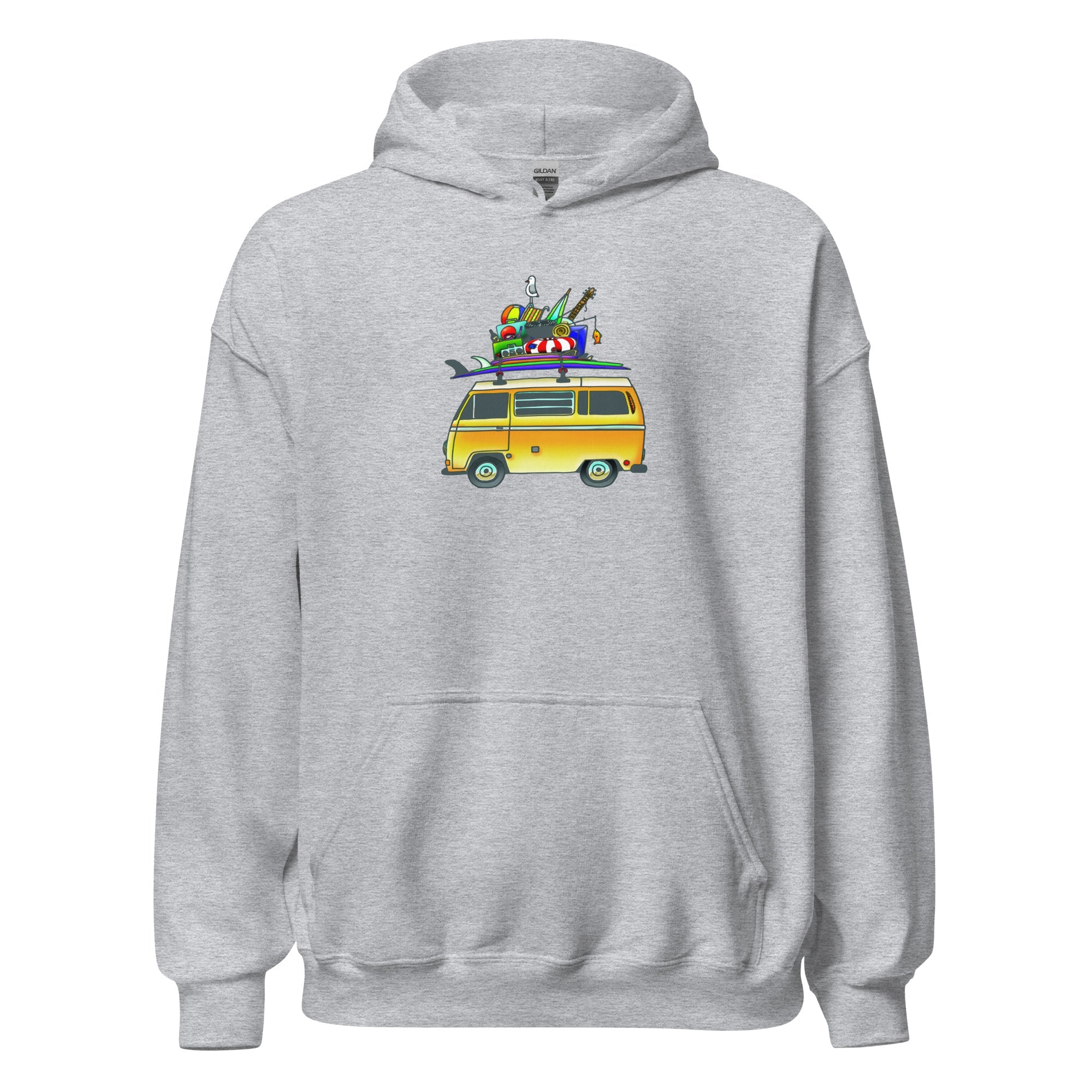 RAD Bus Unisex Hoodie - OVERLANDERS Outfitter