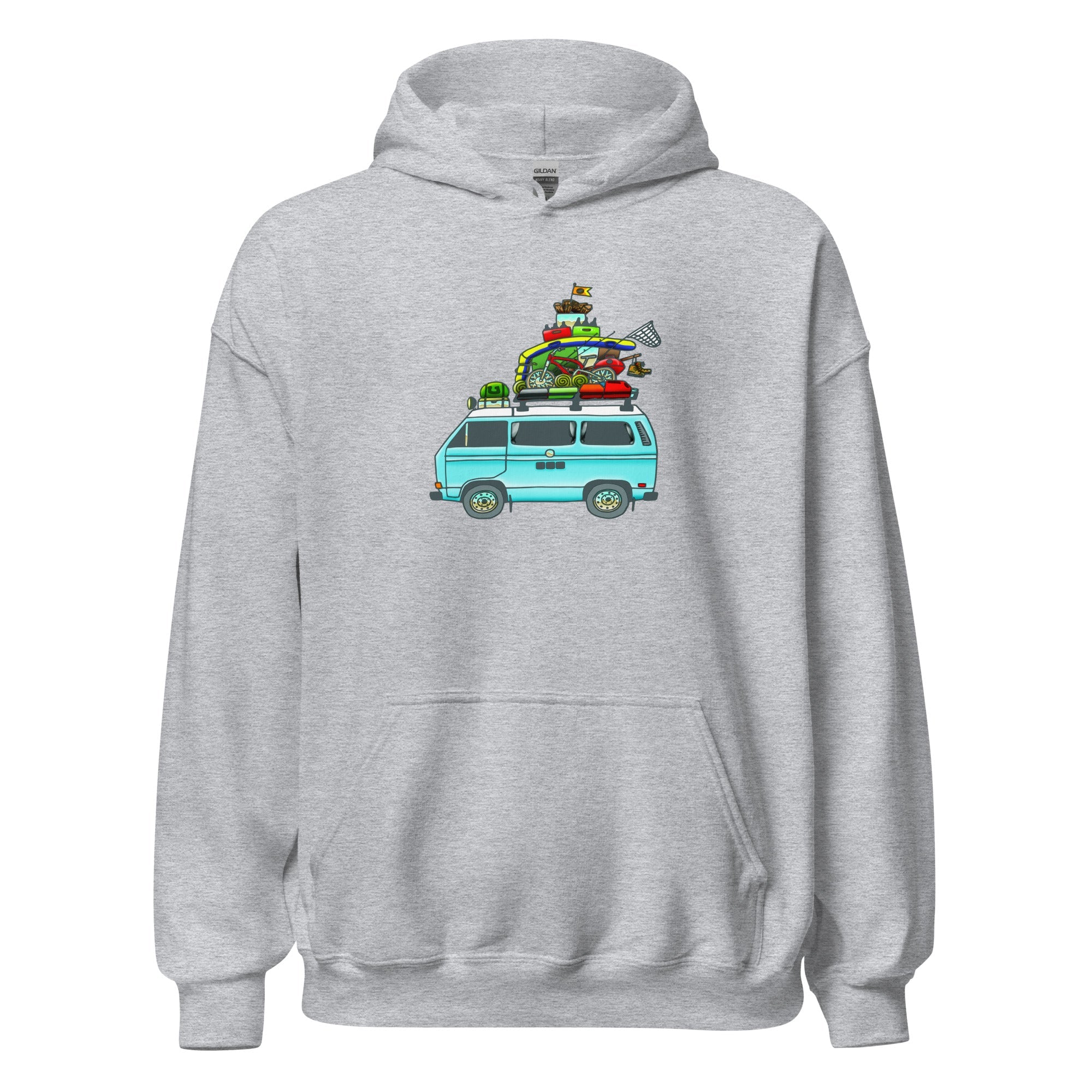 RAD Vanagon Unisex Hoodie - OVERLANDERS Outfitter