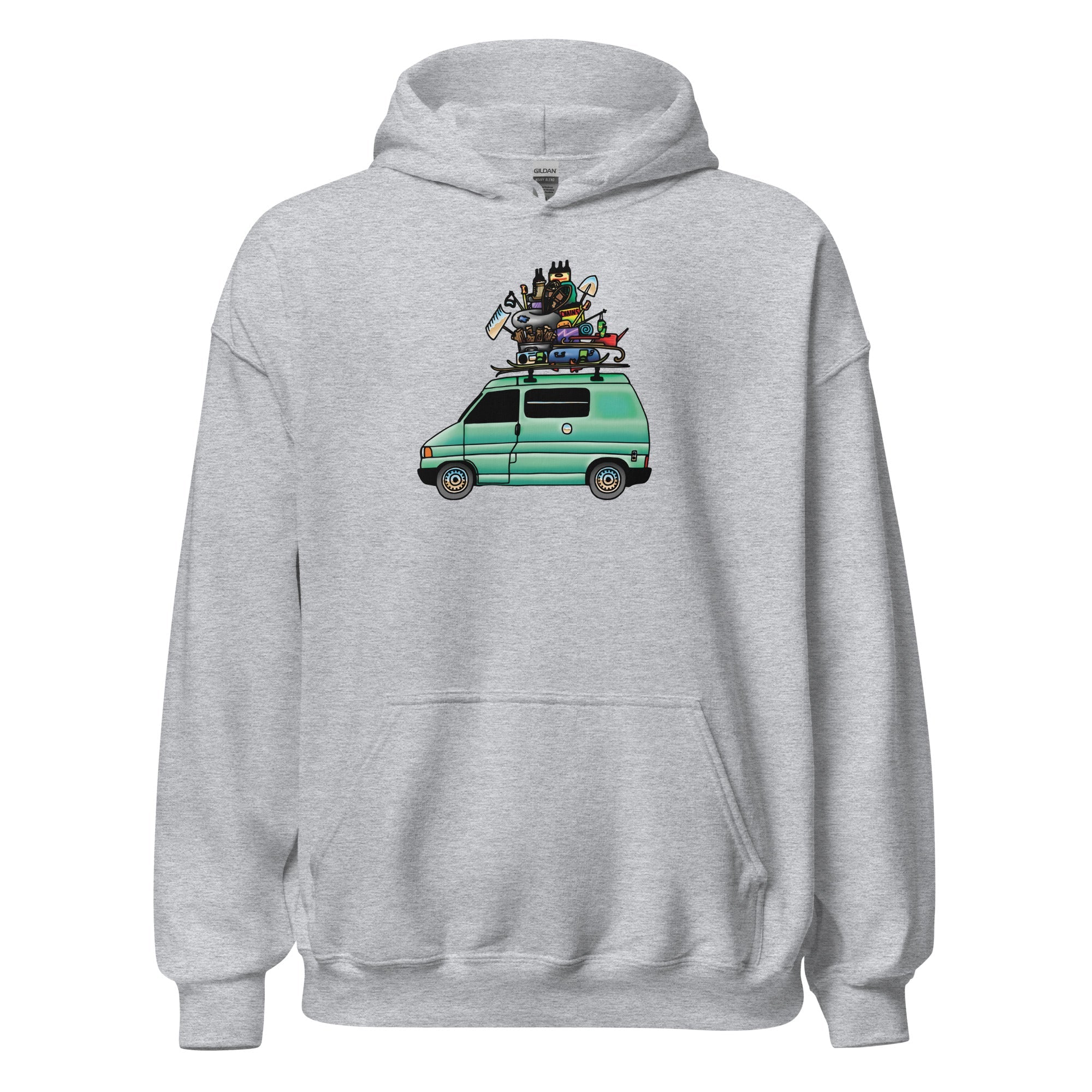 RAD Eurovan Unisex Hoodie - OVERLANDERS Outfitter