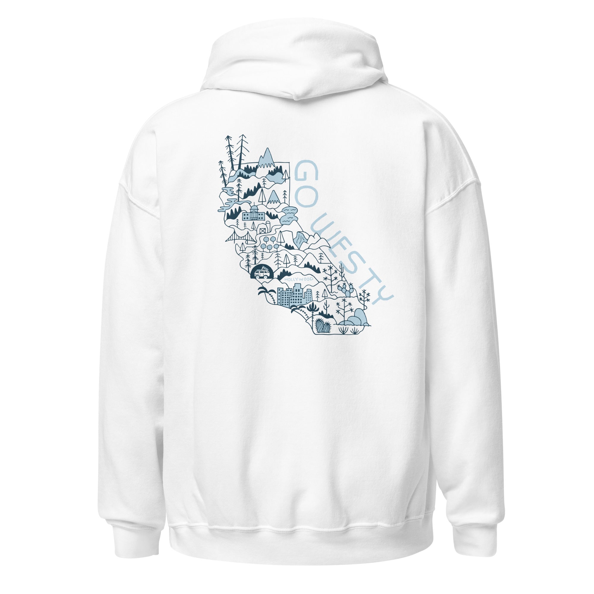 Golden State Westy Unisex Hoodie - OVERLANDERS Outfitter
