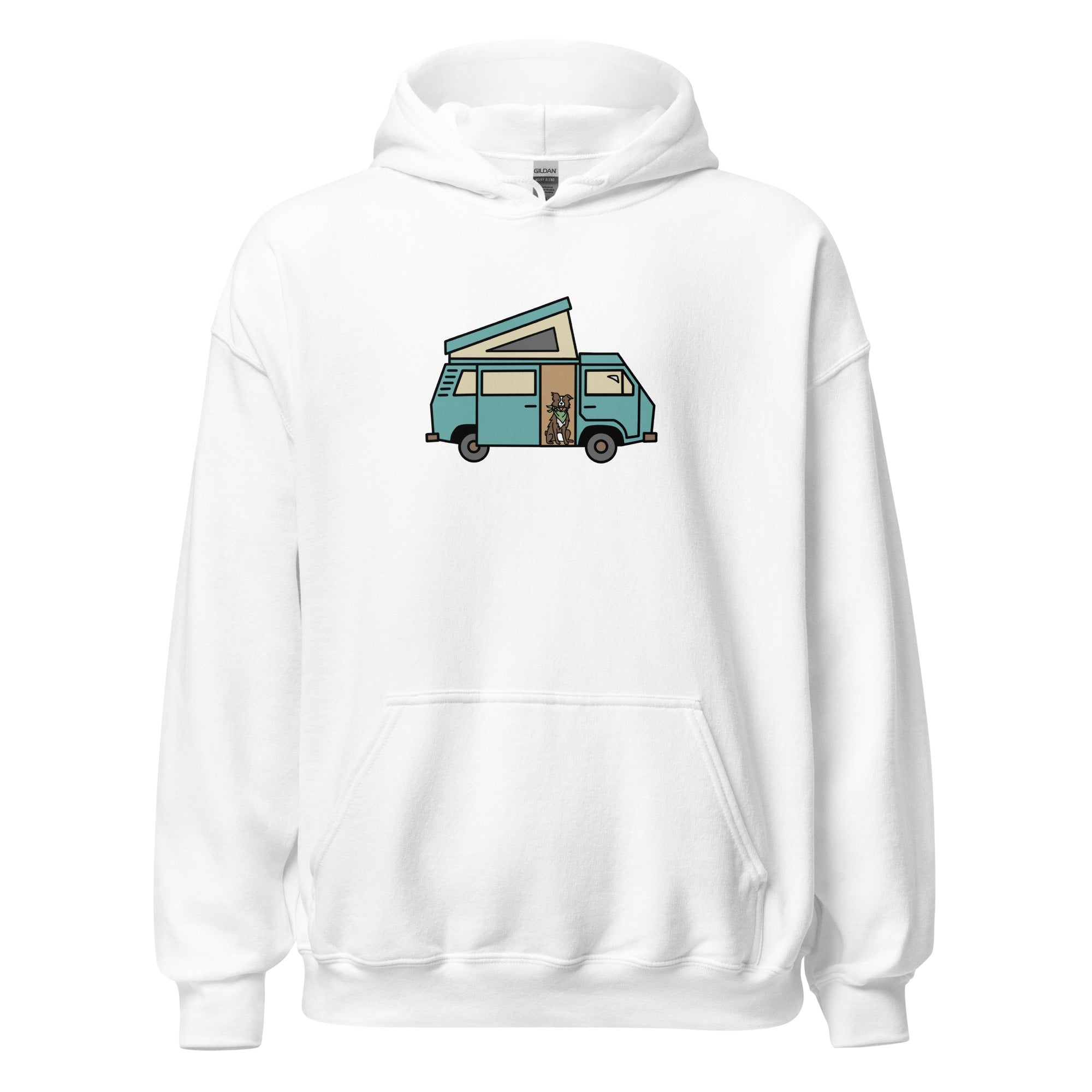 Dog in Van Unisex Hoodie - OVERLANDERS Outfitter