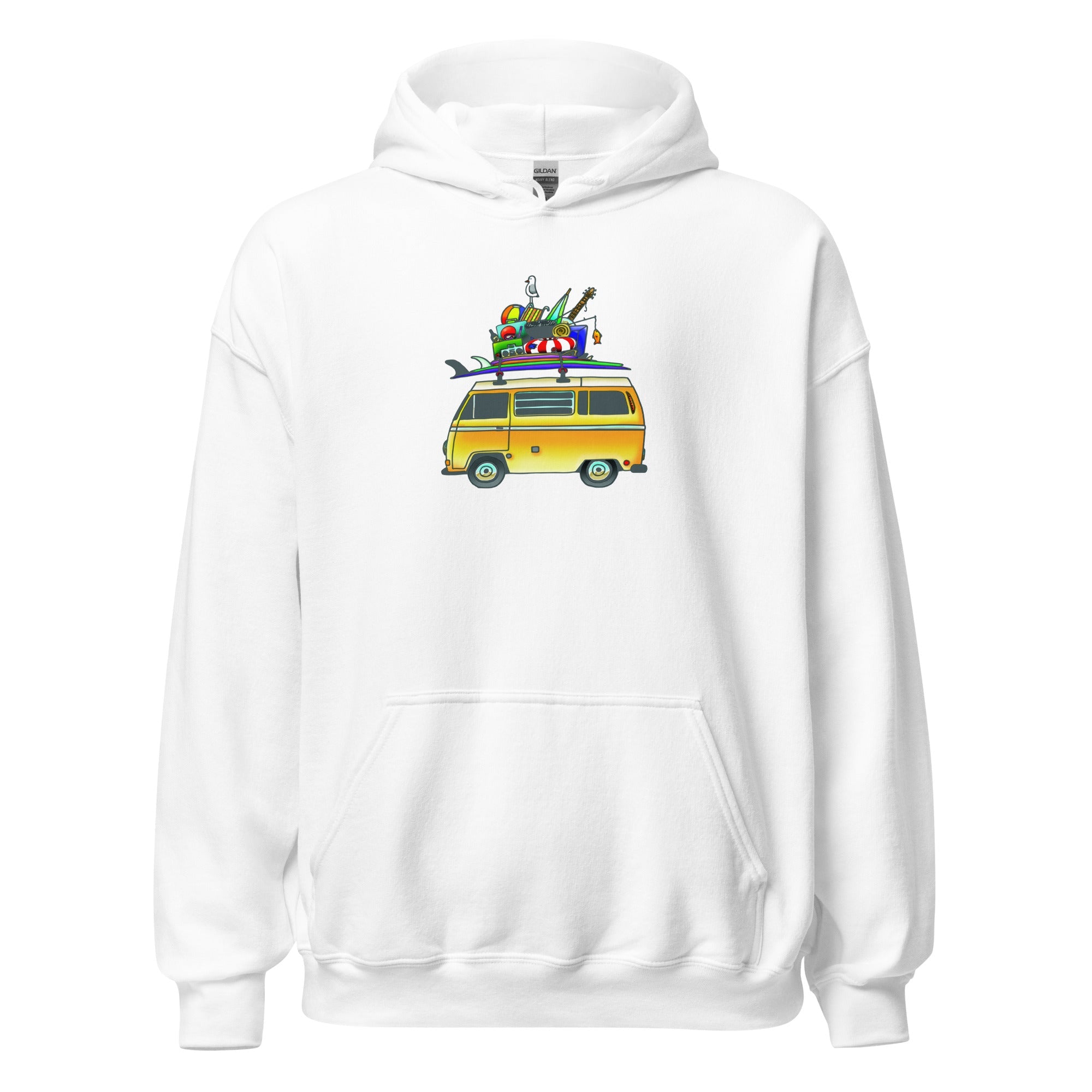 RAD Bus Unisex Hoodie - OVERLANDERS Outfitter