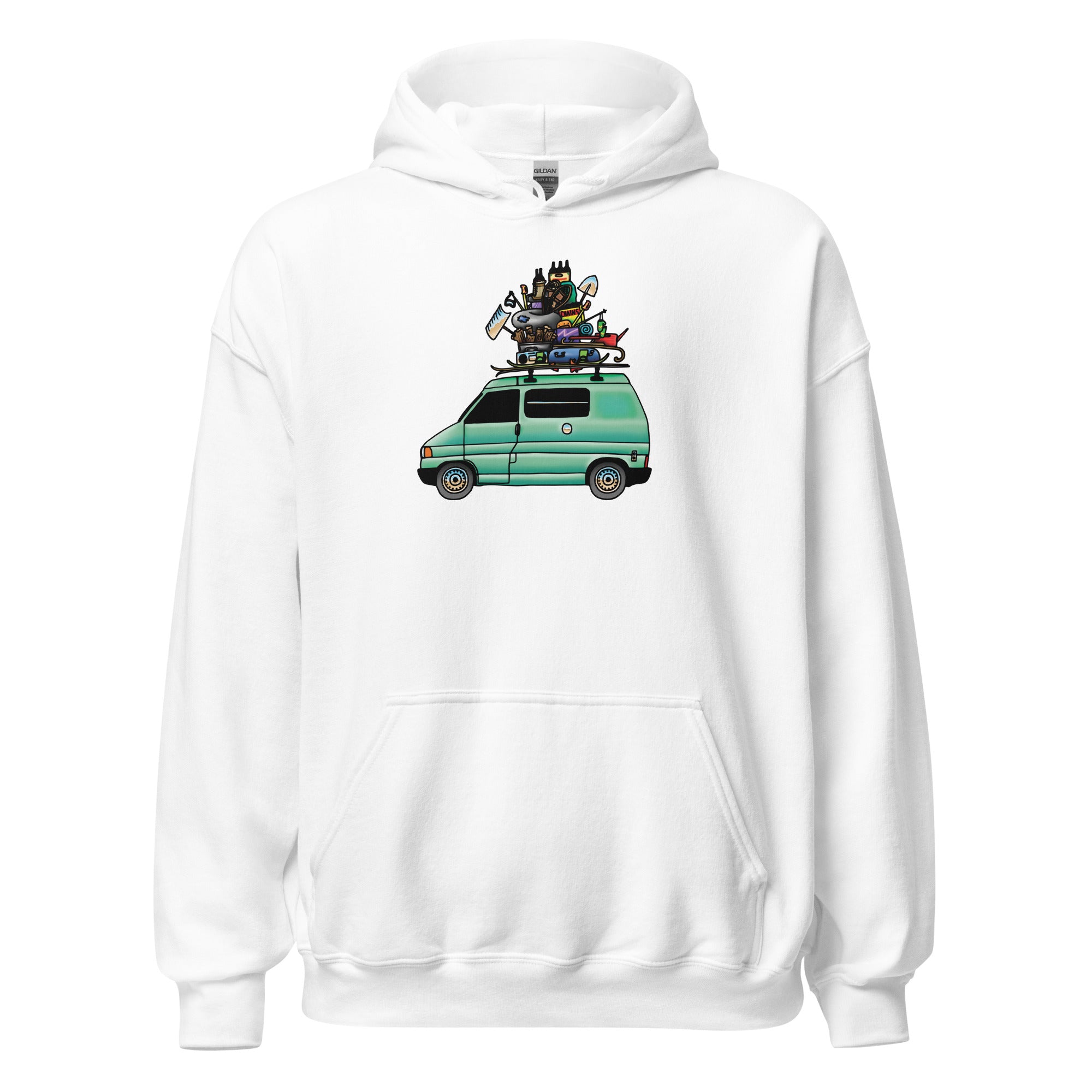 RAD Eurovan Unisex Hoodie - OVERLANDERS Outfitter