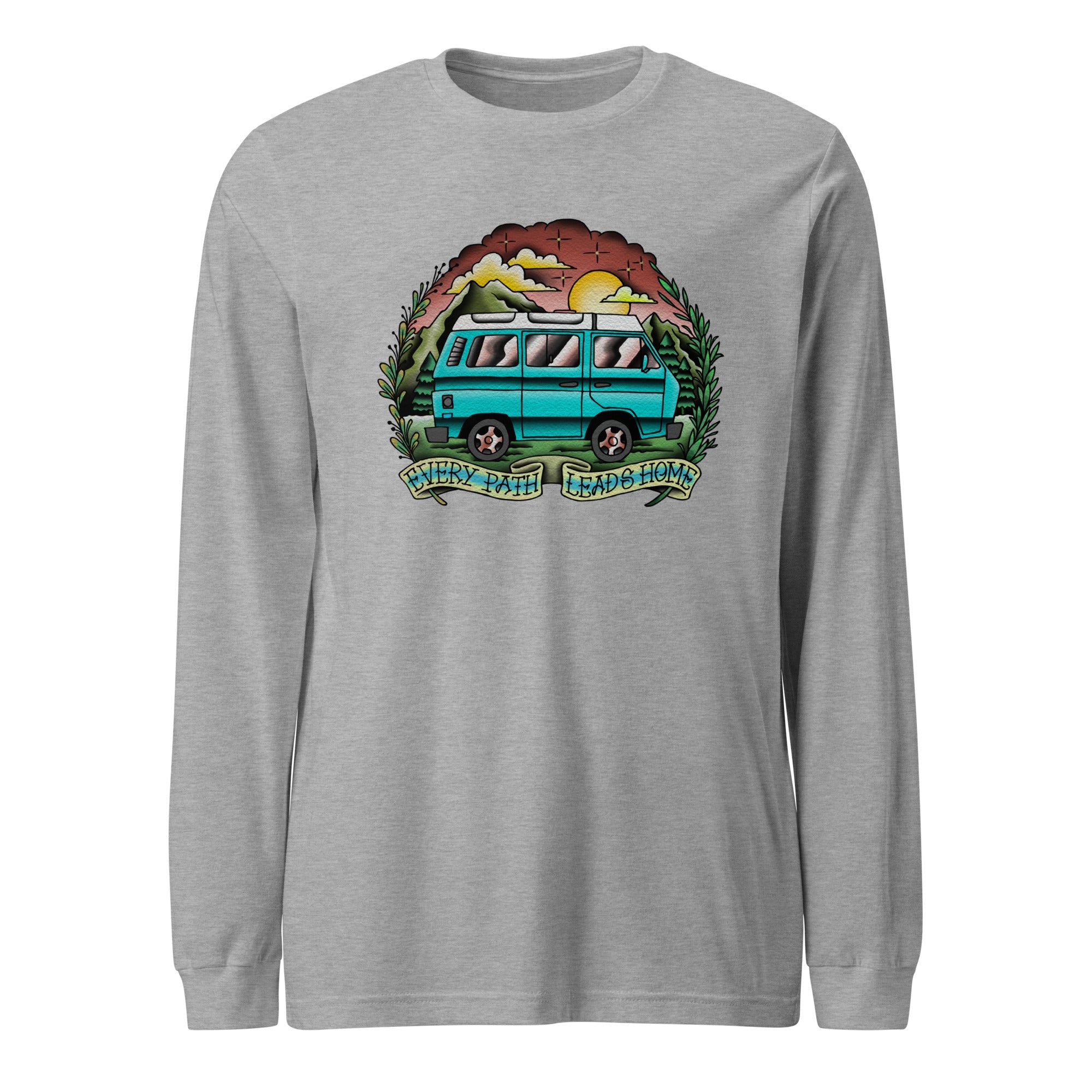 Every Path Leads Home Long Sleeve T-Shirt - OVERLANDERS Outfitter