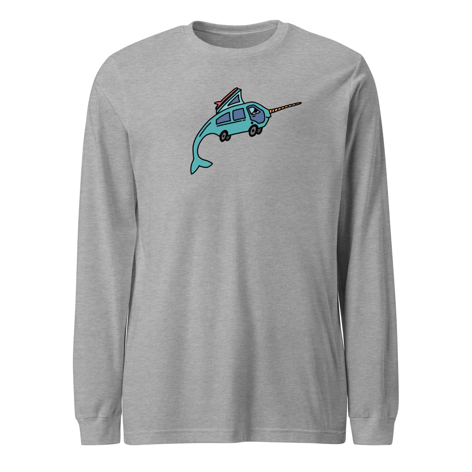 Narwhal Ned Long Sleeve T-Shirt - OVERLANDERS Outfitter