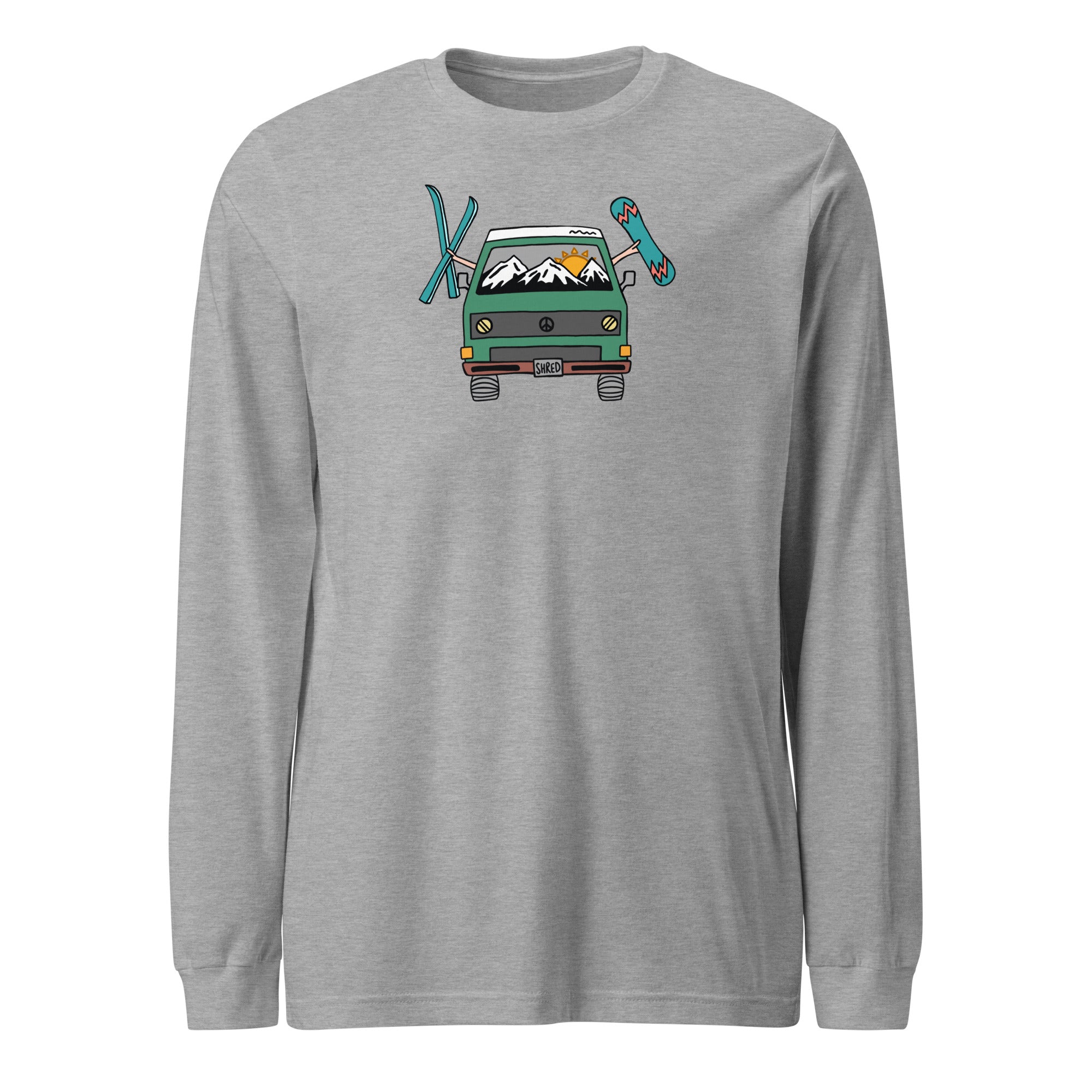 Shred Van Long Sleeve T-Shirt - OVERLANDERS Outfitter