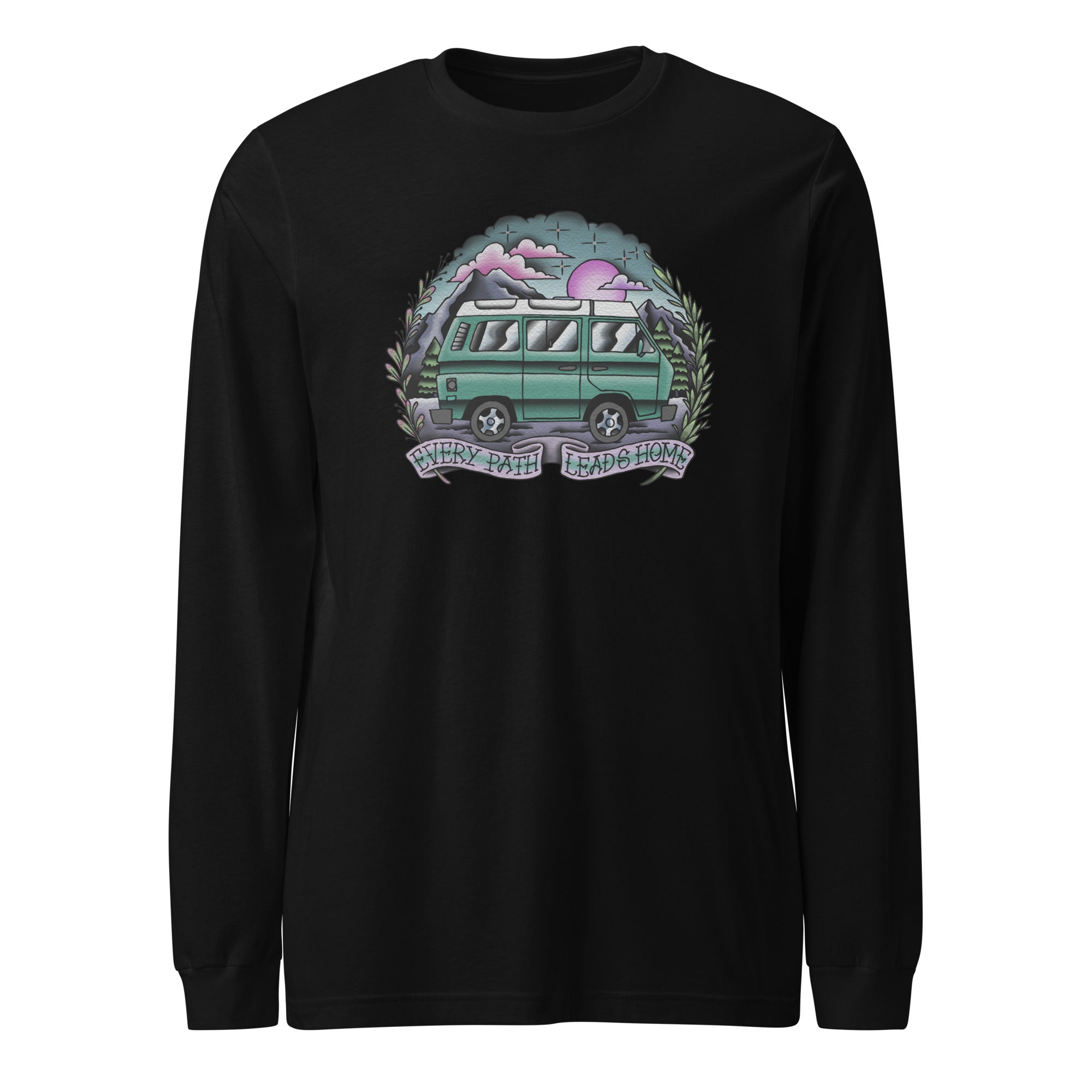 Every Path Leads Home Long Sleeve T-Shirt - OVERLANDERS Outfitter