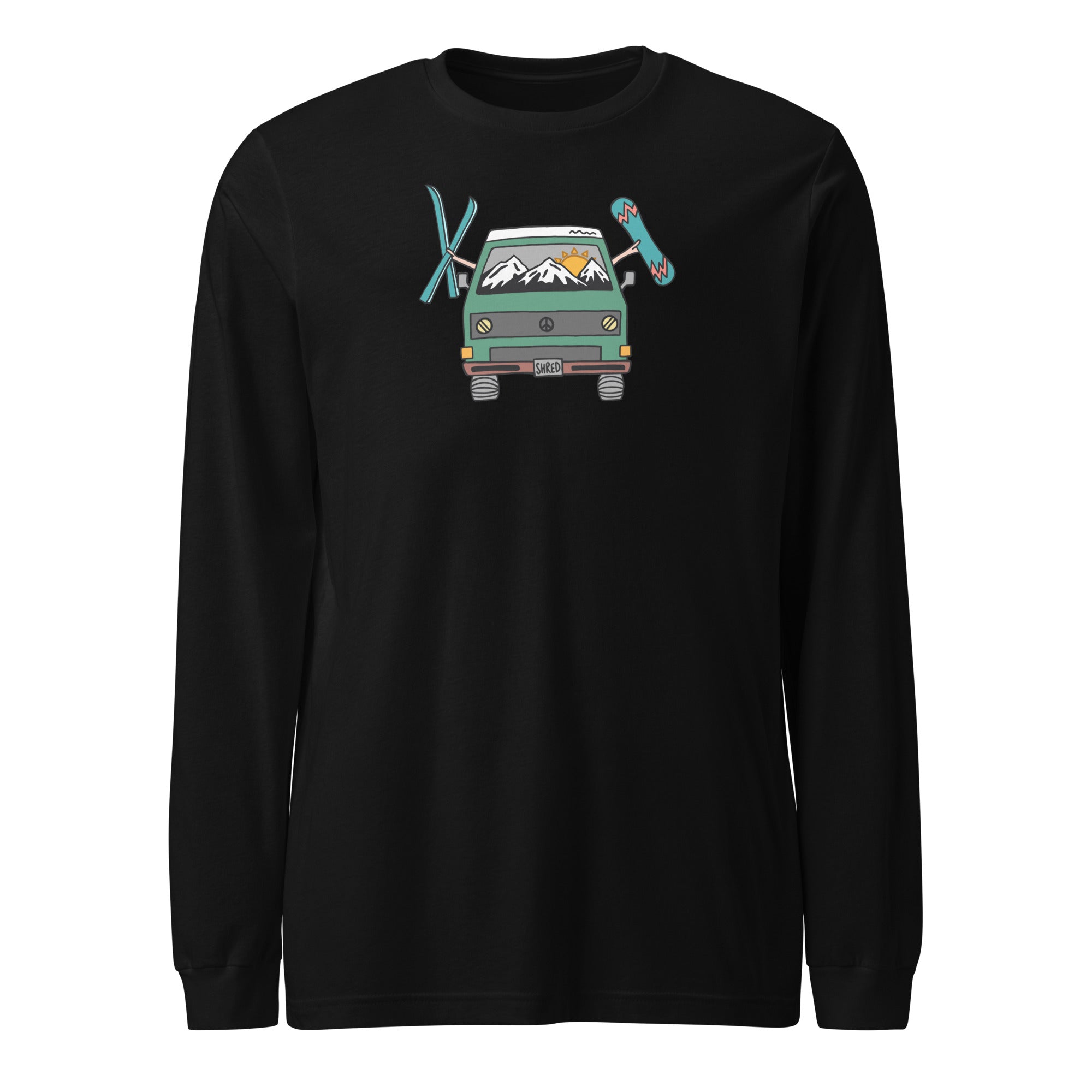 Shred Van Long Sleeve T-Shirt - OVERLANDERS Outfitter