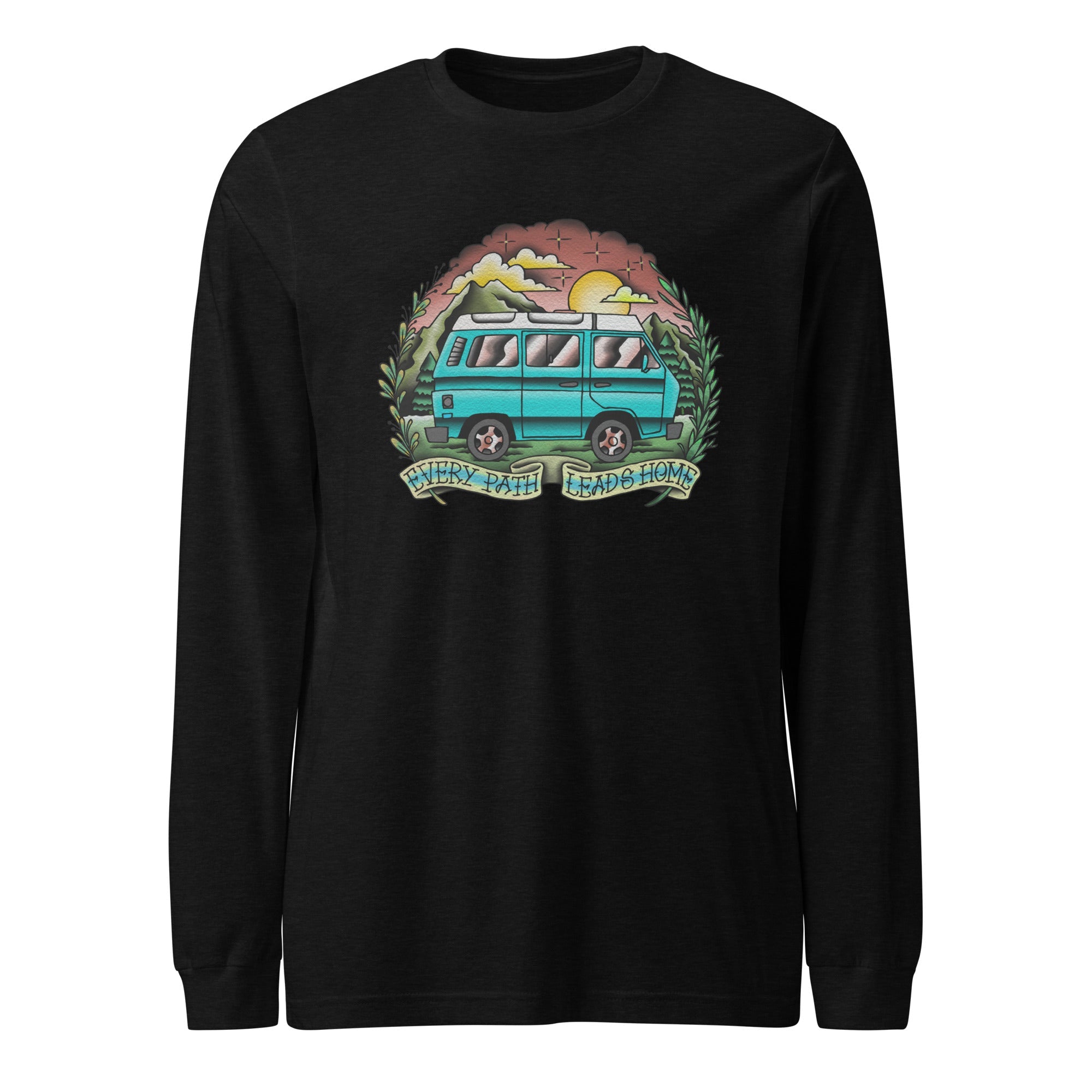 Every Path Leads Home Long Sleeve T-Shirt - OVERLANDERS Outfitter