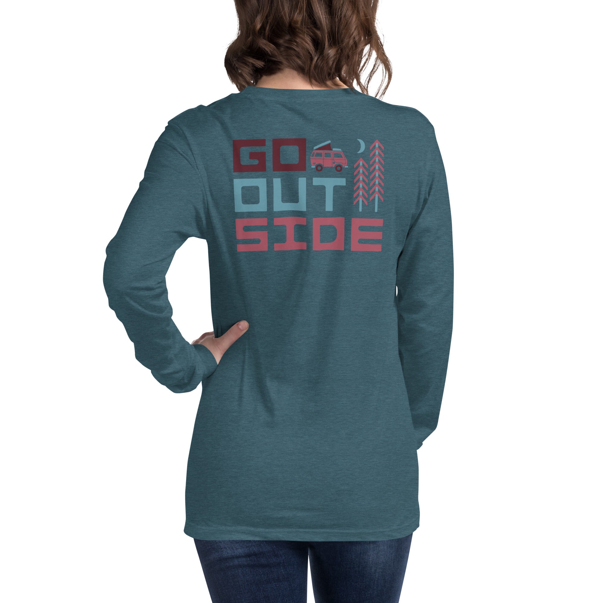 Go Outside Long Sleeve T-Shirt - OVERLANDERS Outfitter