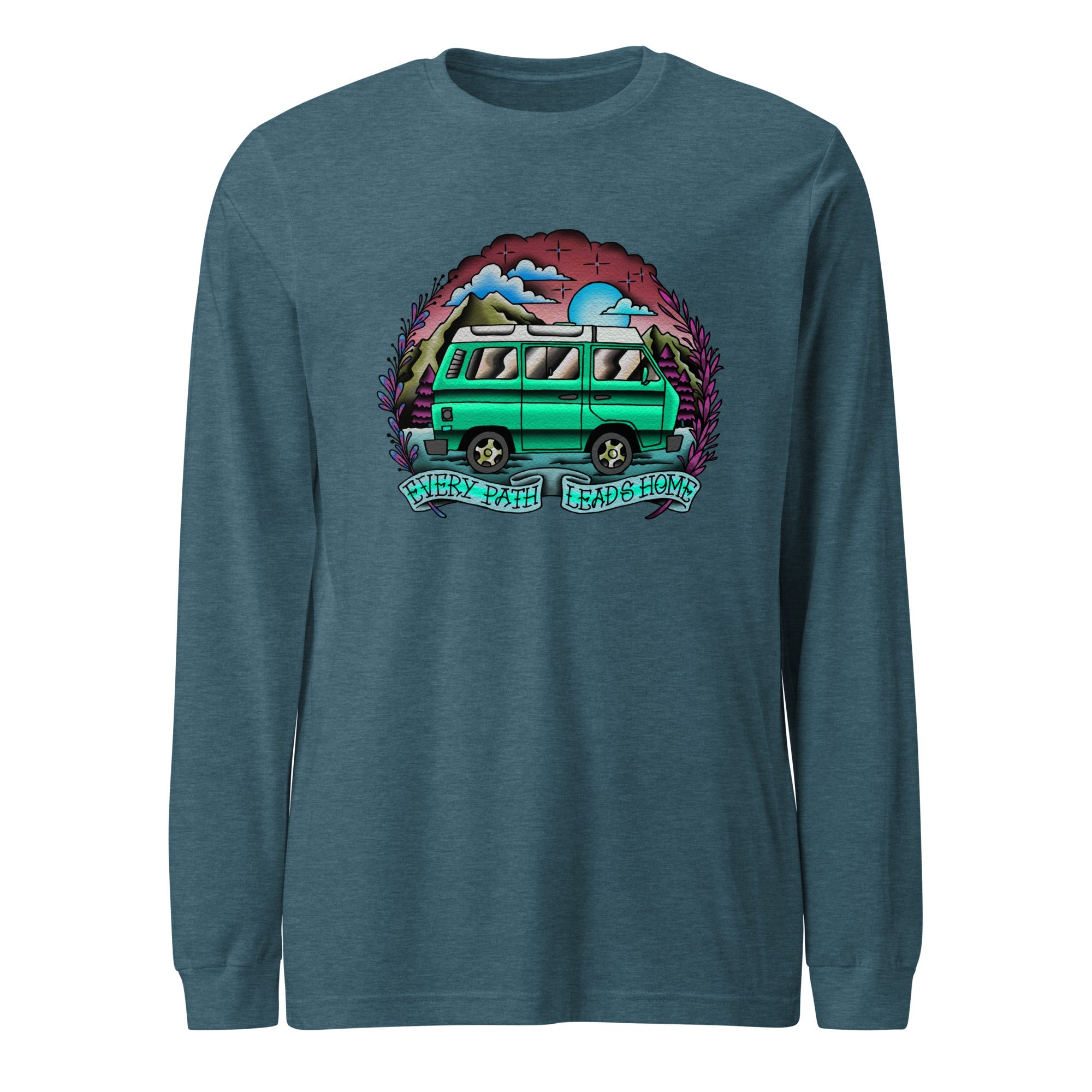 Every Path Leads Home Long Sleeve T-Shirt - OVERLANDERS Outfitter
