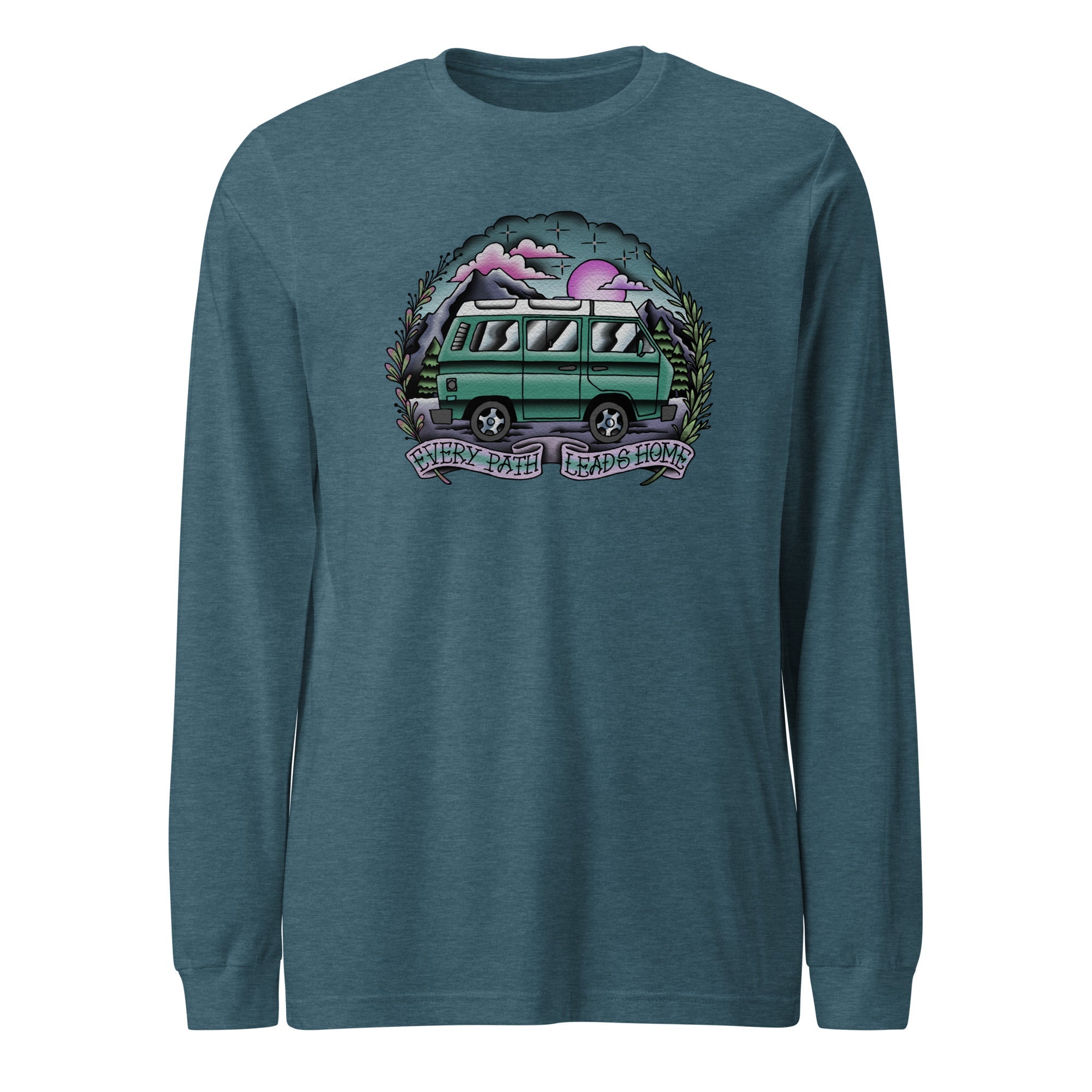 Every Path Leads Home Long Sleeve T-Shirt - OVERLANDERS Outfitter