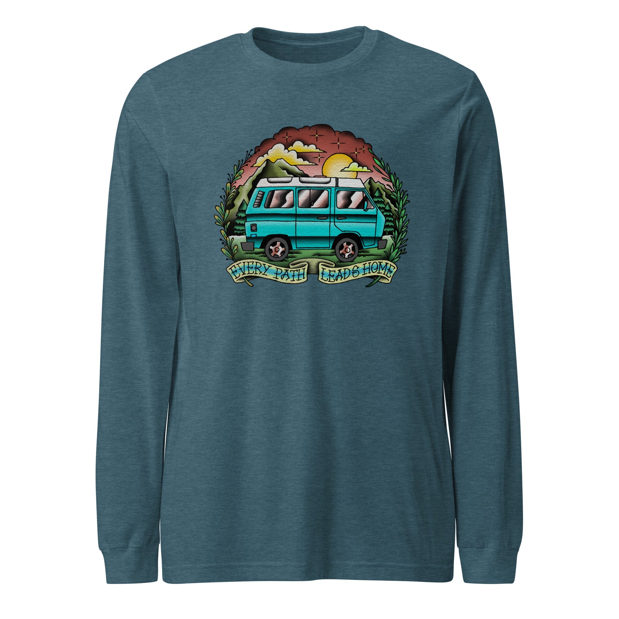 Every Path Leads Home Long Sleeve T-Shirt - OVERLANDERS Outfitter