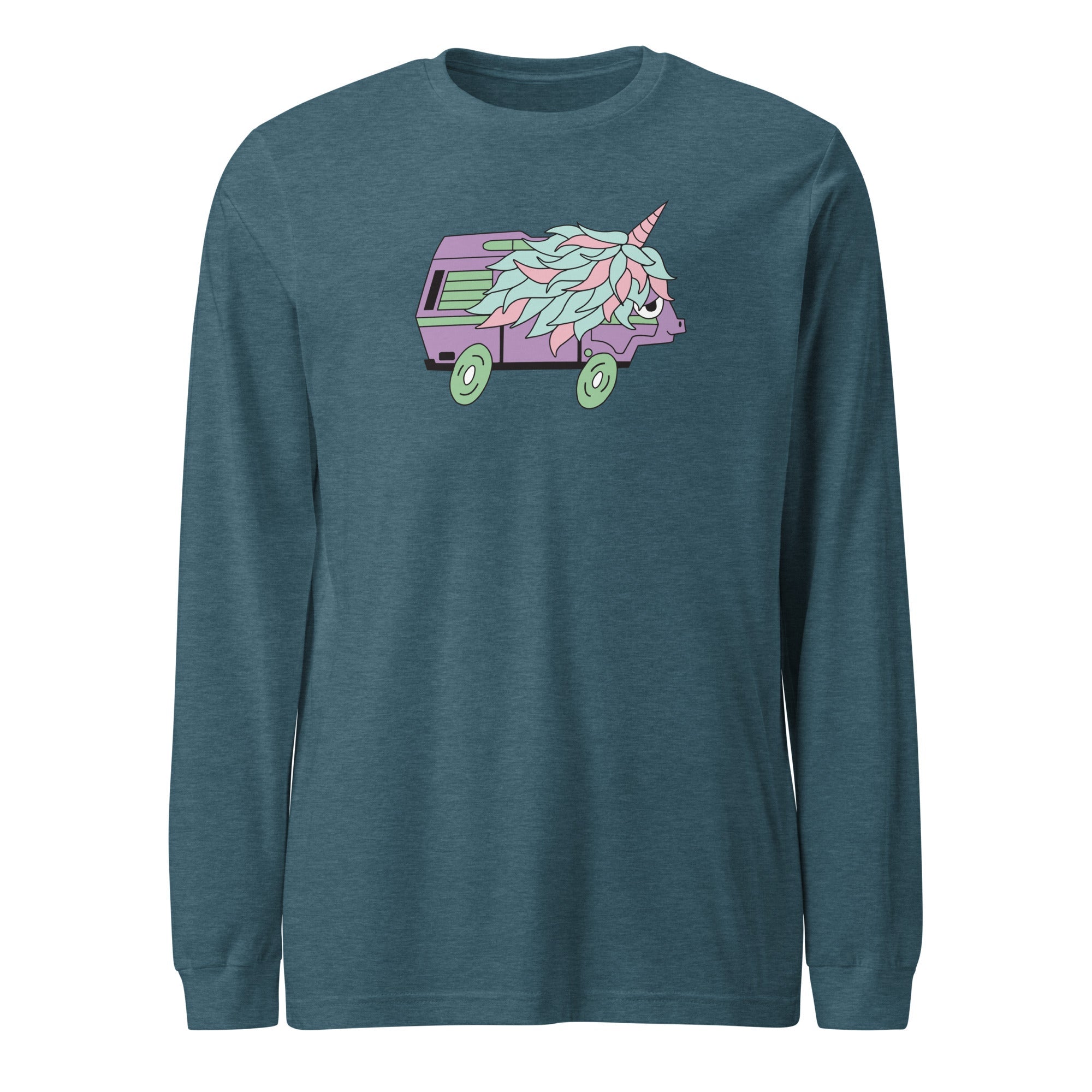 High-Top Hazel Unicorn Long Sleeve T-Shirt - OVERLANDERS Outfitter