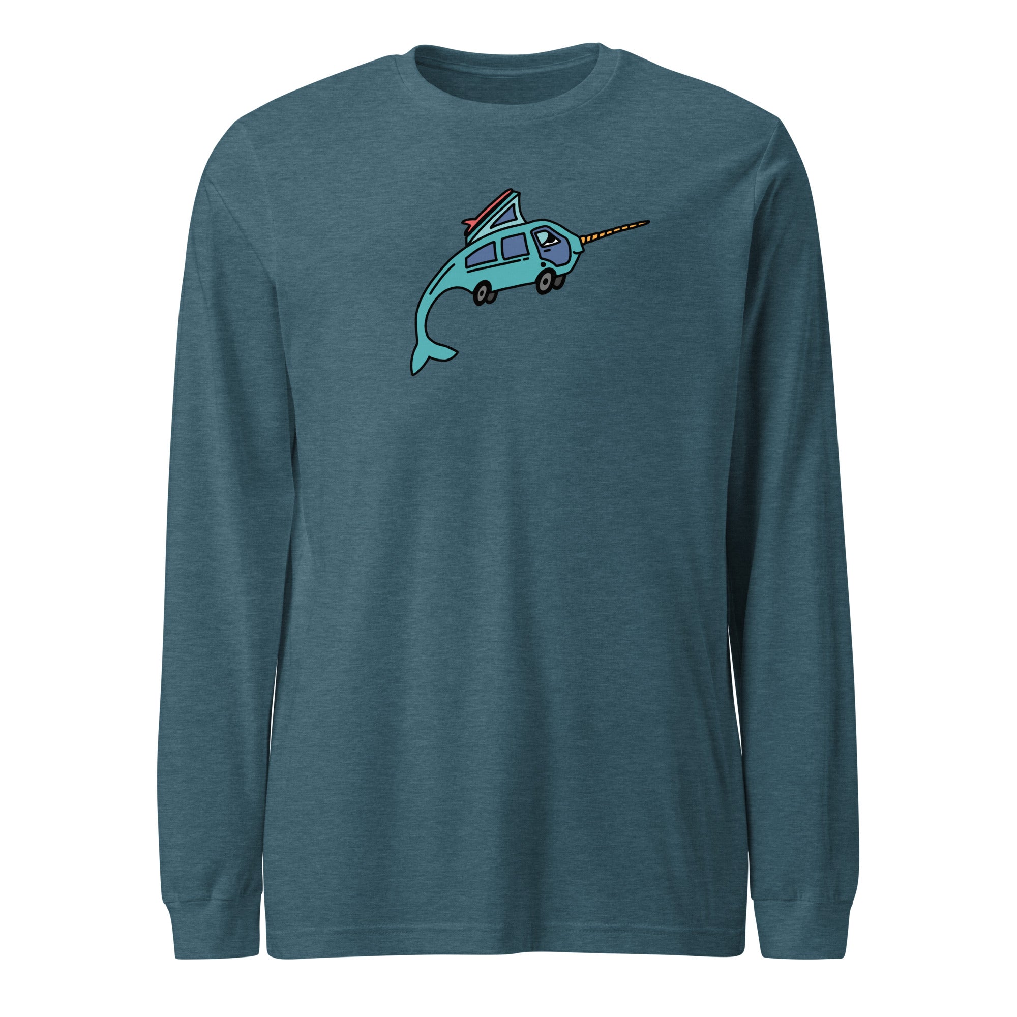Narwhal Ned Long Sleeve T-Shirt - OVERLANDERS Outfitter