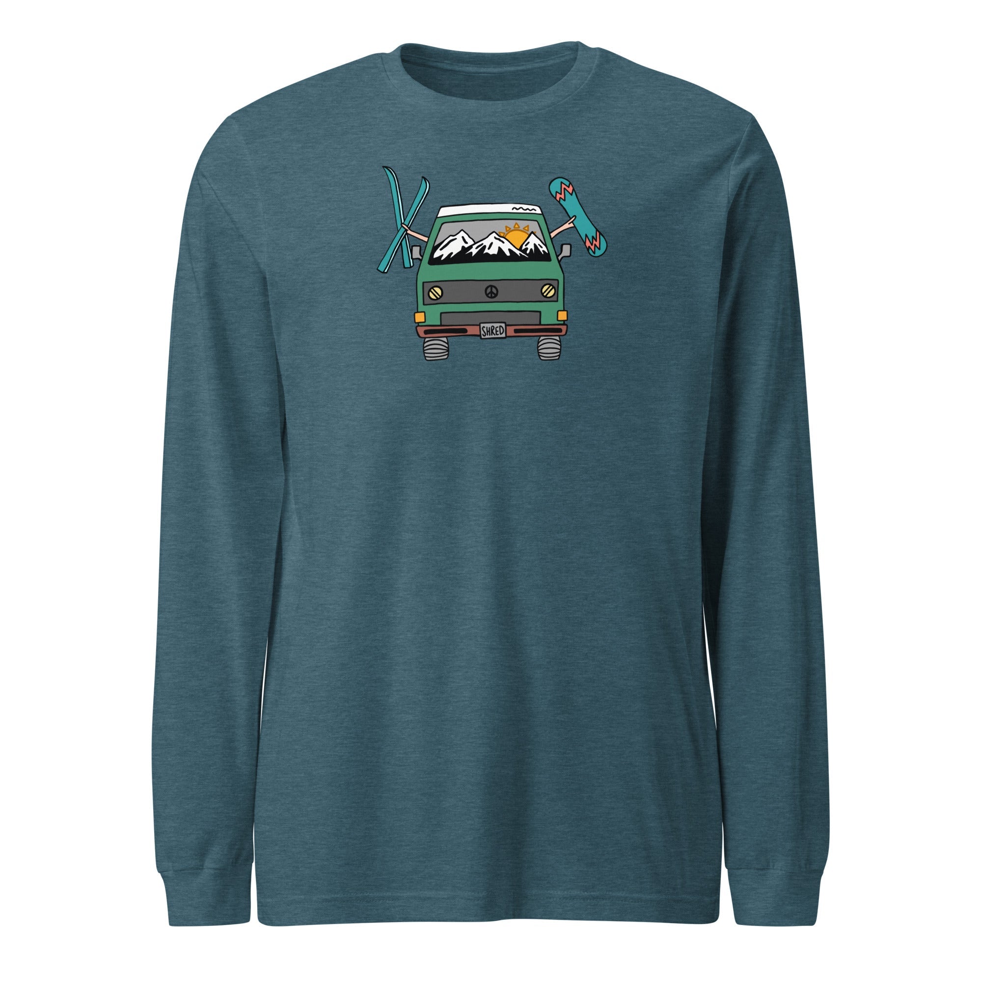 Shred Van Long Sleeve T-Shirt - OVERLANDERS Outfitter