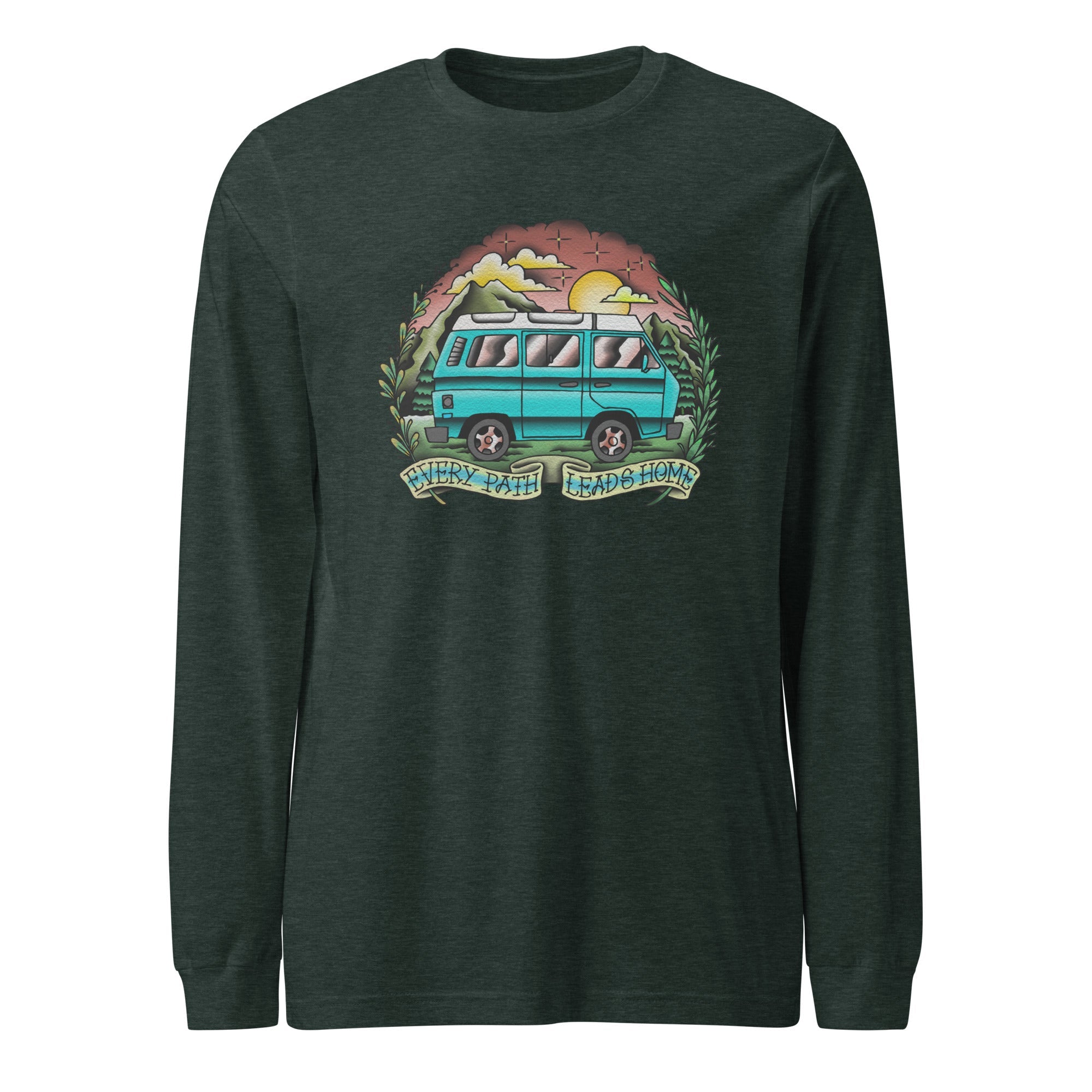 Every Path Leads Home Long Sleeve T-Shirt - OVERLANDERS Outfitter