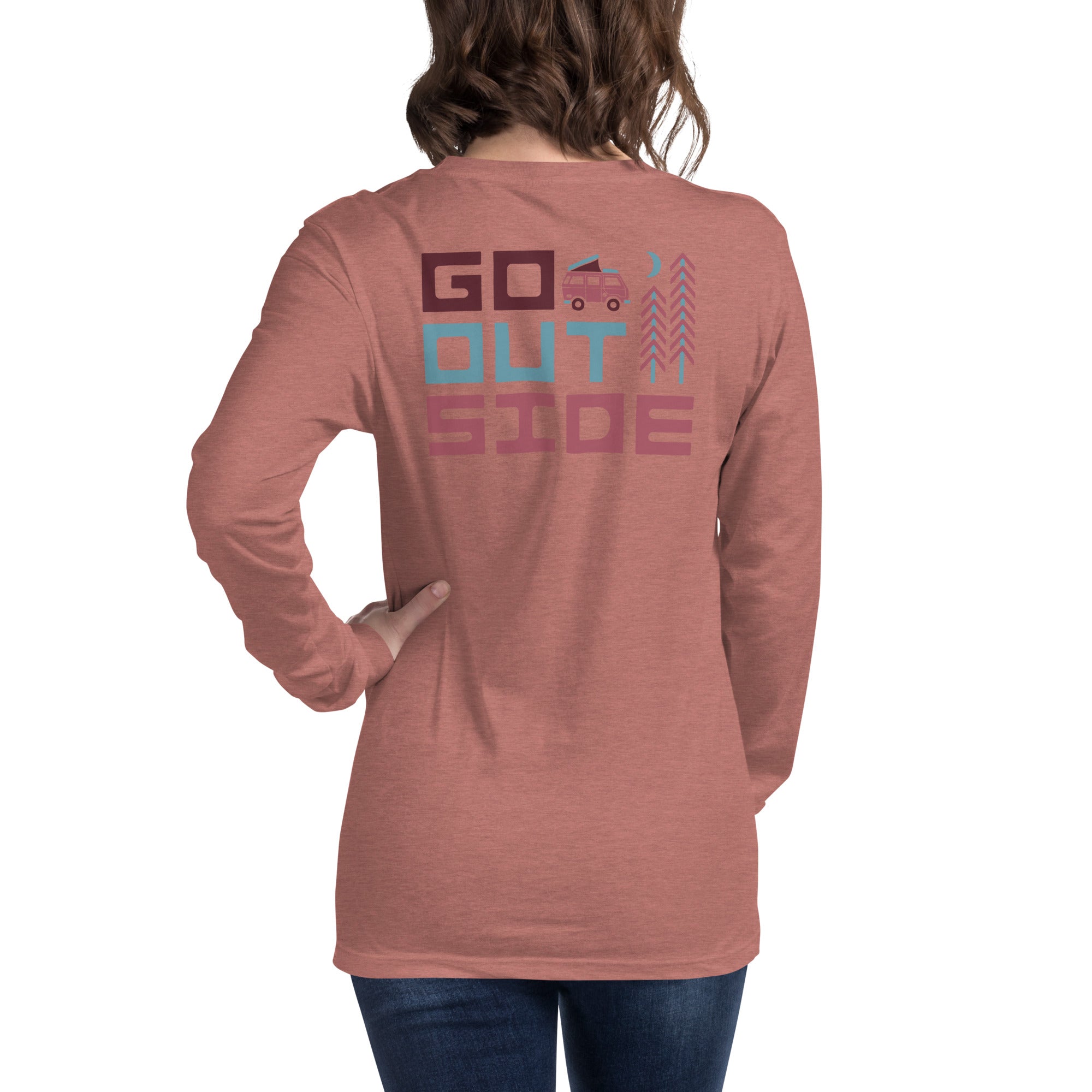 Go Outside Long Sleeve T-Shirt - OVERLANDERS Outfitter