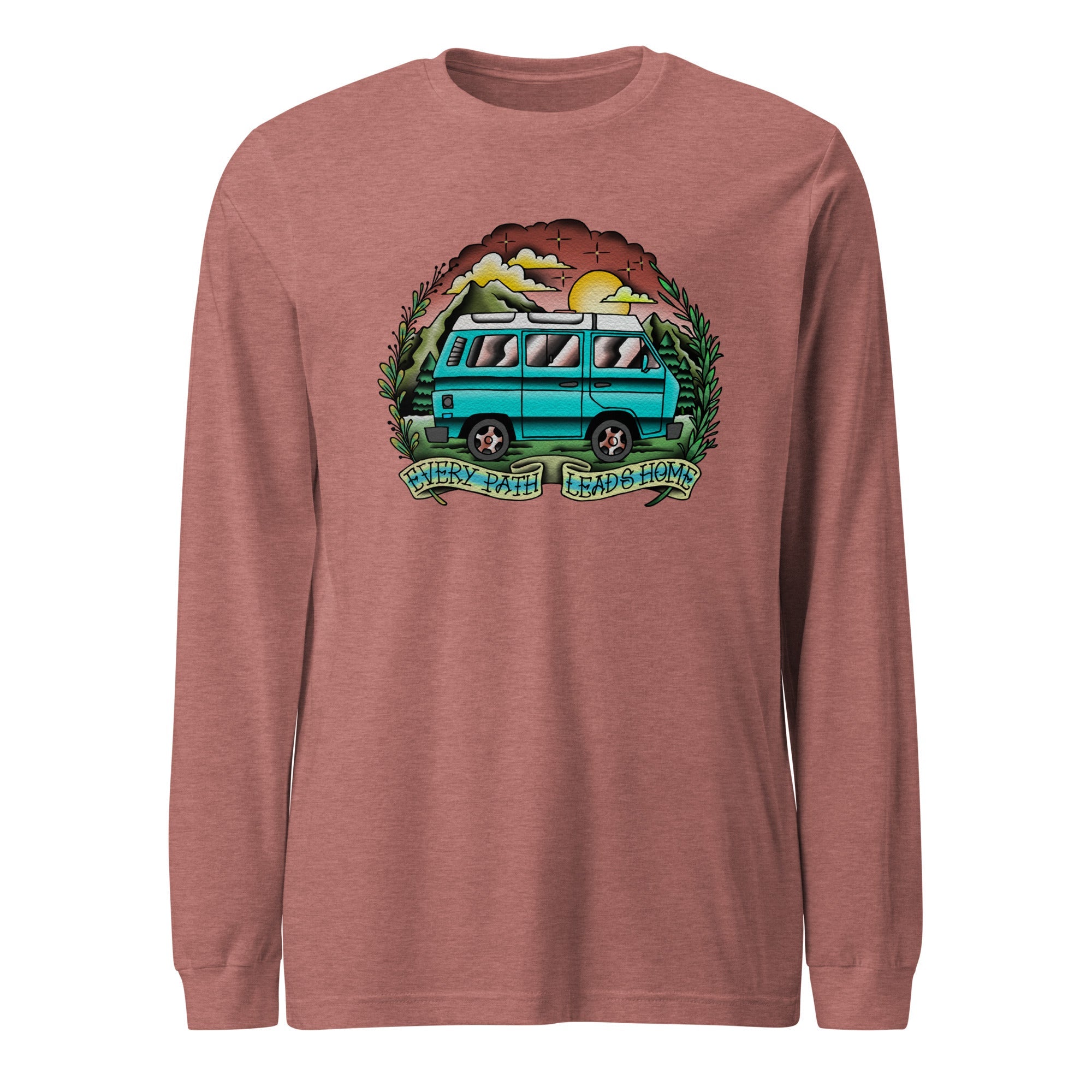 Every Path Leads Home Long Sleeve T-Shirt - OVERLANDERS Outfitter