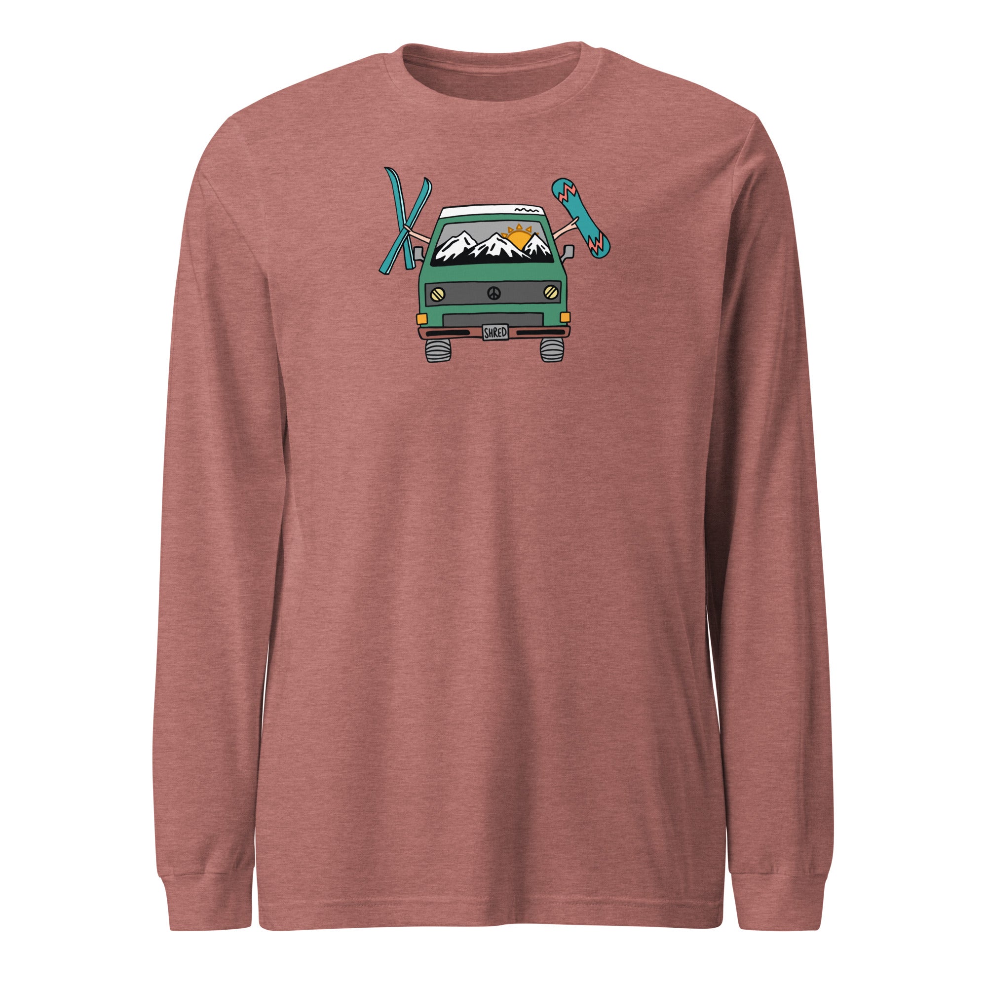 Shred Van Long Sleeve T-Shirt - OVERLANDERS Outfitter