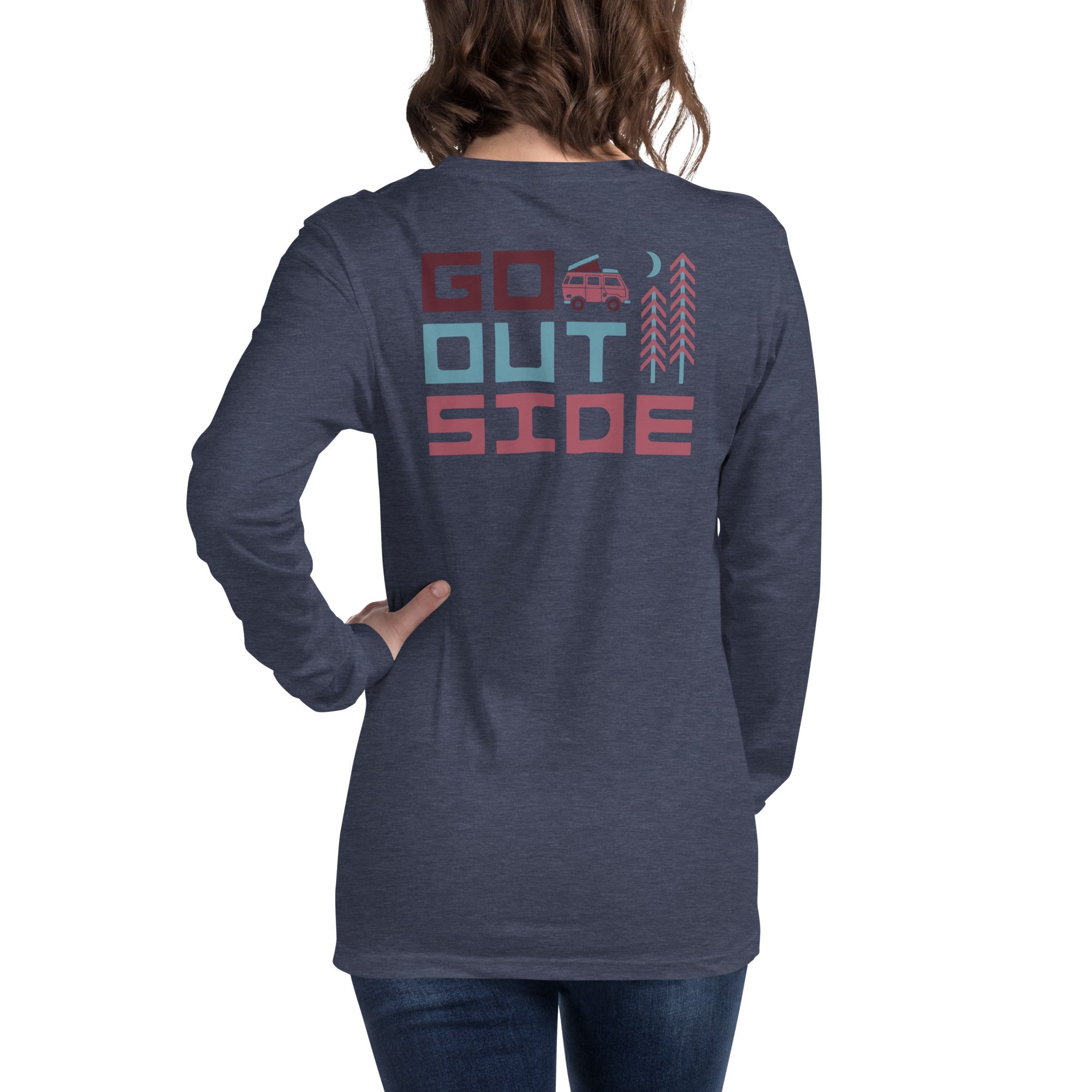 Go Outside Long Sleeve T-Shirt - OVERLANDERS Outfitter