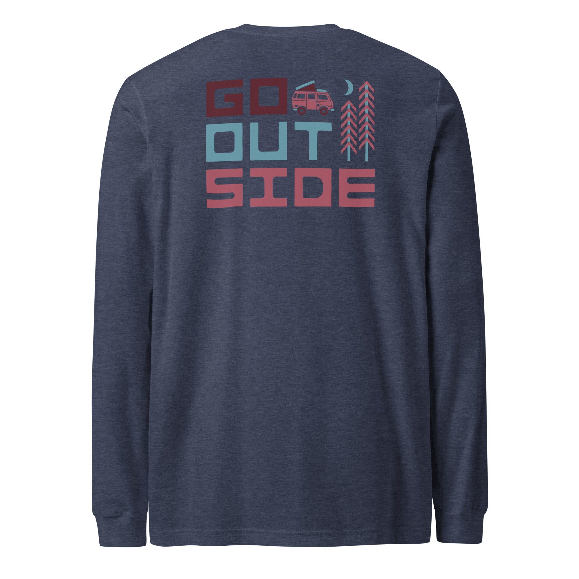 Go Outside Long Sleeve T-Shirt - OVERLANDERS Outfitter