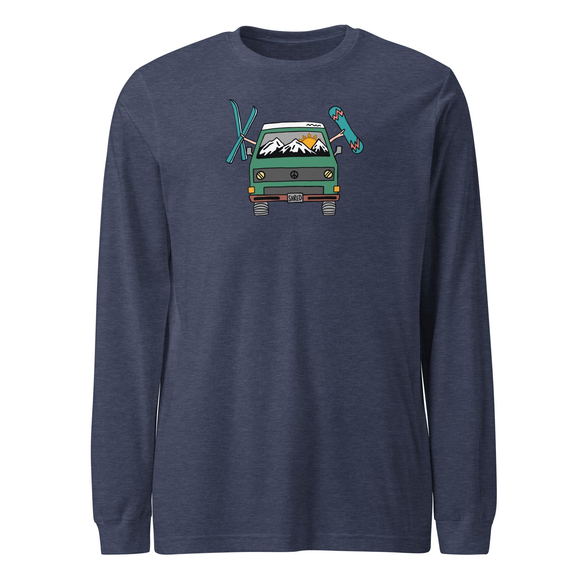 Shred Van Long Sleeve T-Shirt - OVERLANDERS Outfitter