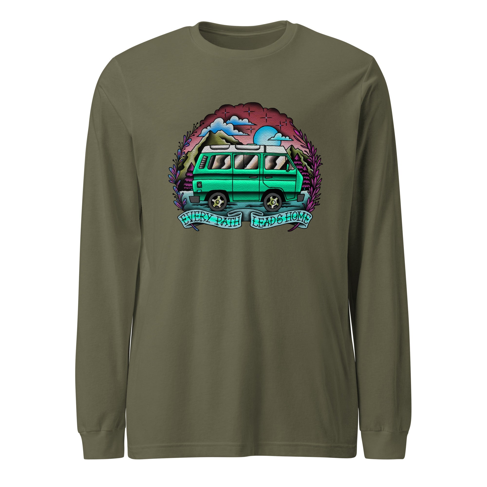 Every Path Leads Home Long Sleeve T-Shirt - OVERLANDERS Outfitter