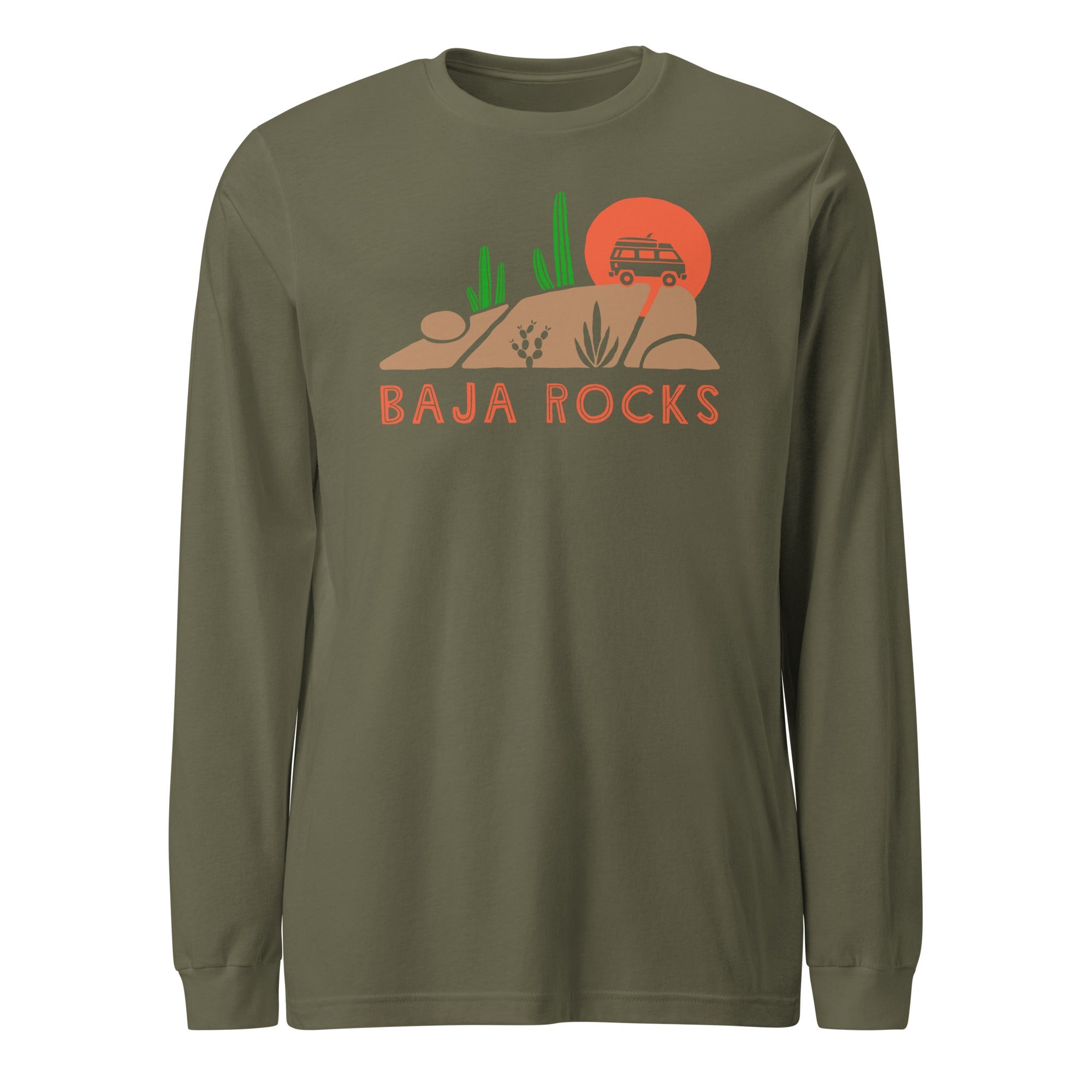 Baja Rocks Long Sleeve T-Shirt - OVERLANDERS Outfitter
