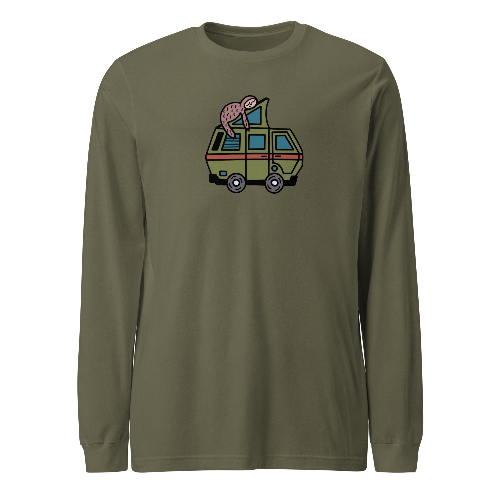 Stewie Sloth Long Sleeve T-Shirt - OVERLANDERS Outfitter