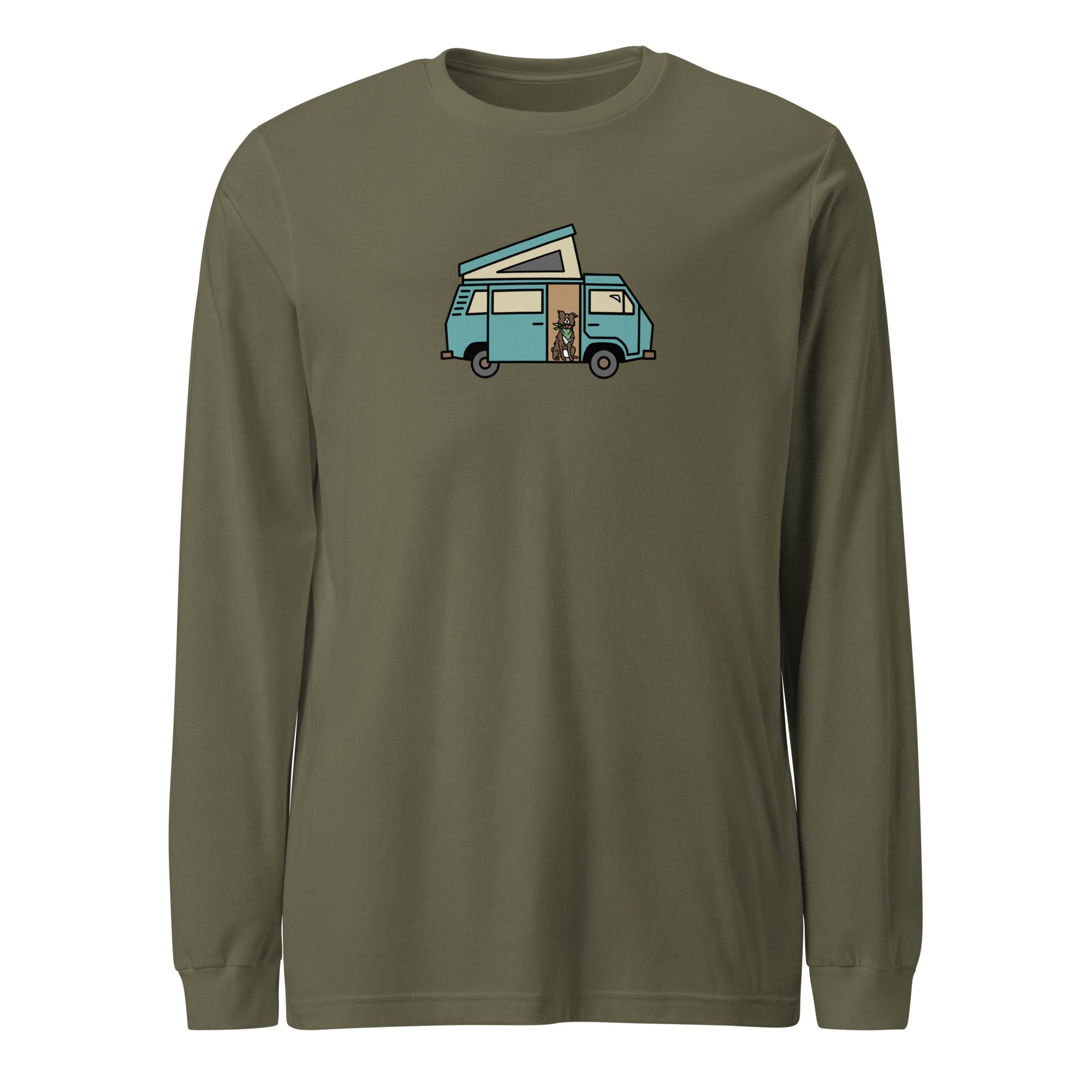 Dog in Van Long Sleeve T-Shirt - OVERLANDERS Outfitter