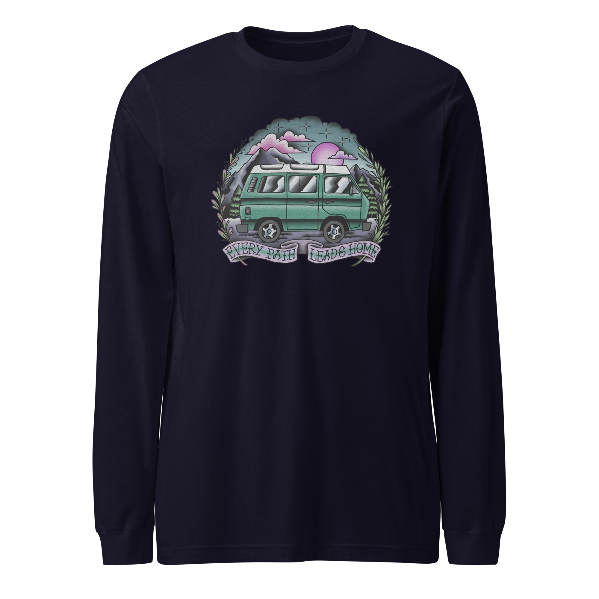 Every Path Leads Home Long Sleeve T-Shirt - OVERLANDERS Outfitter