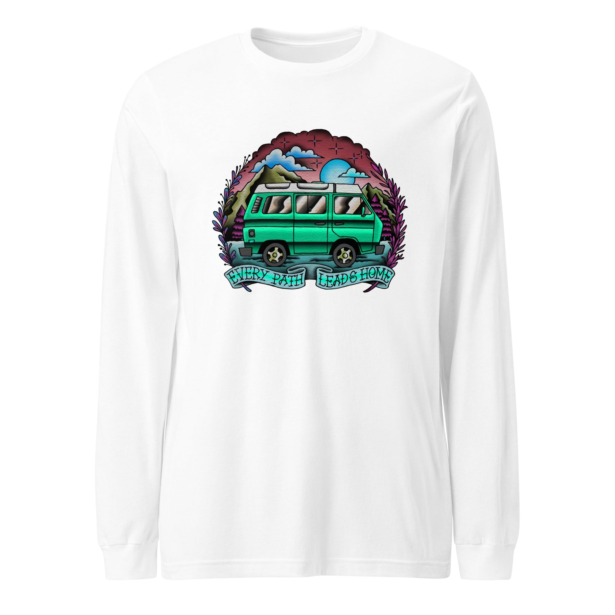 Every Path Leads Home Long Sleeve T-Shirt - OVERLANDERS Outfitter