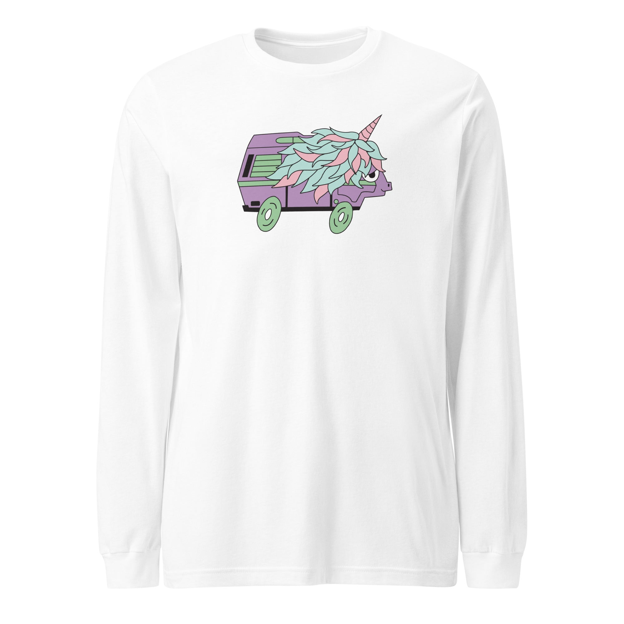 High-Top Hazel Unicorn Long Sleeve T-Shirt - OVERLANDERS Outfitter