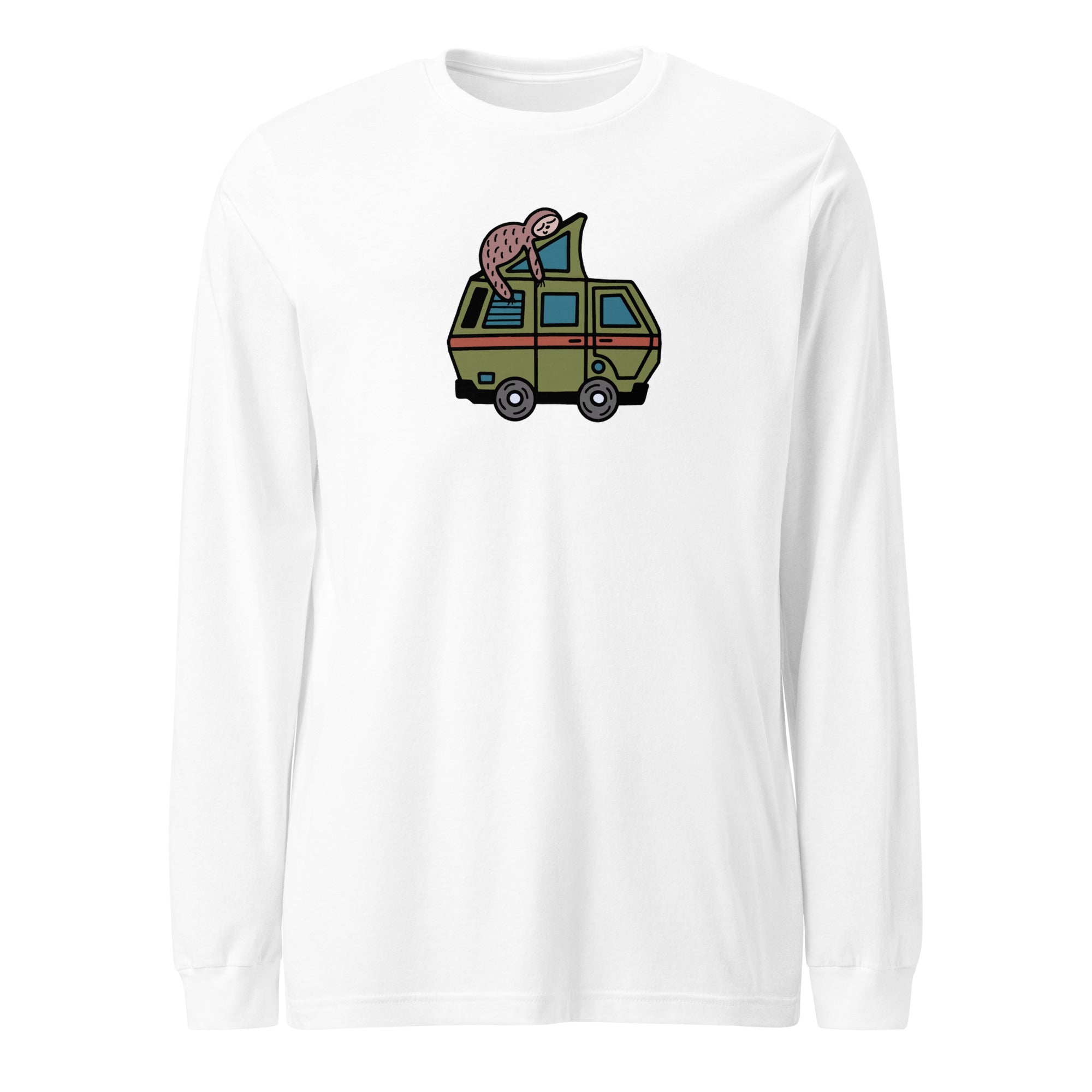 Stewie Sloth Long Sleeve T-Shirt - OVERLANDERS Outfitter