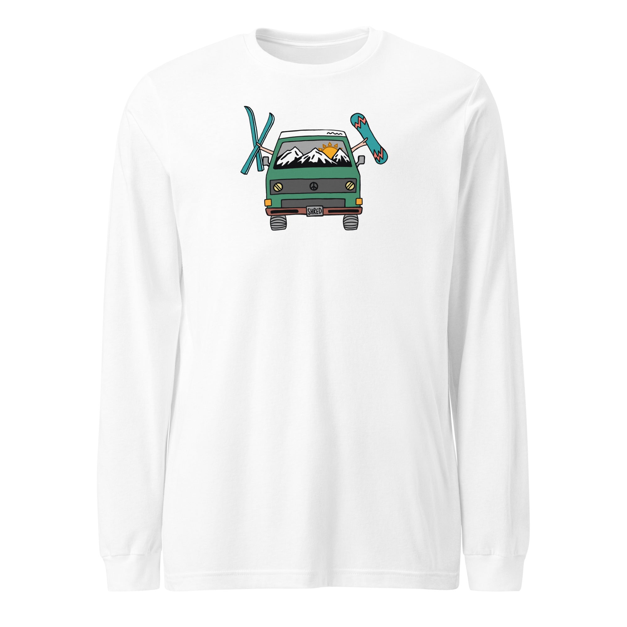 Shred Van Long Sleeve T-Shirt - OVERLANDERS Outfitter