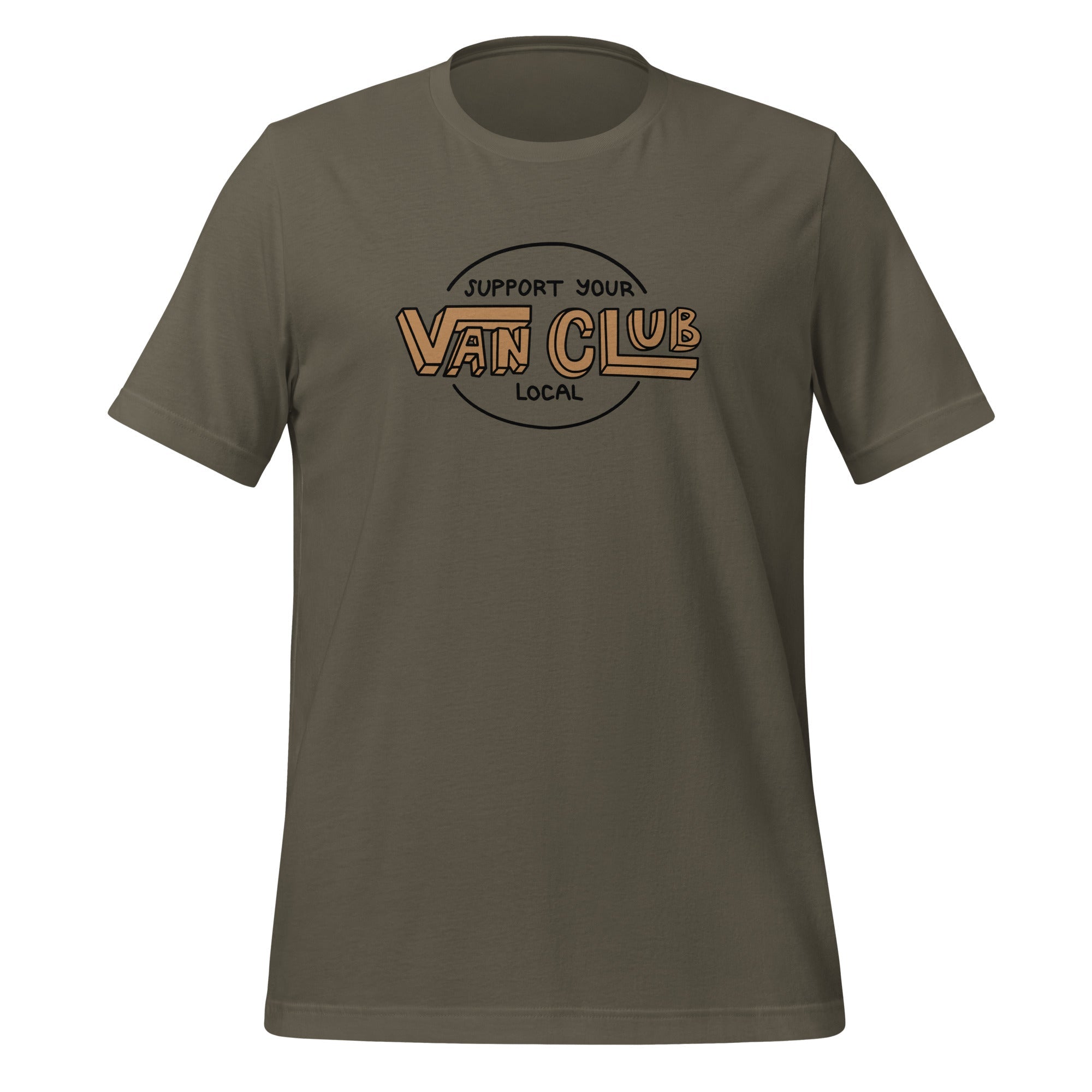 Support Your Local Van Club T-Shirt - OVERLANDERS Outfitter