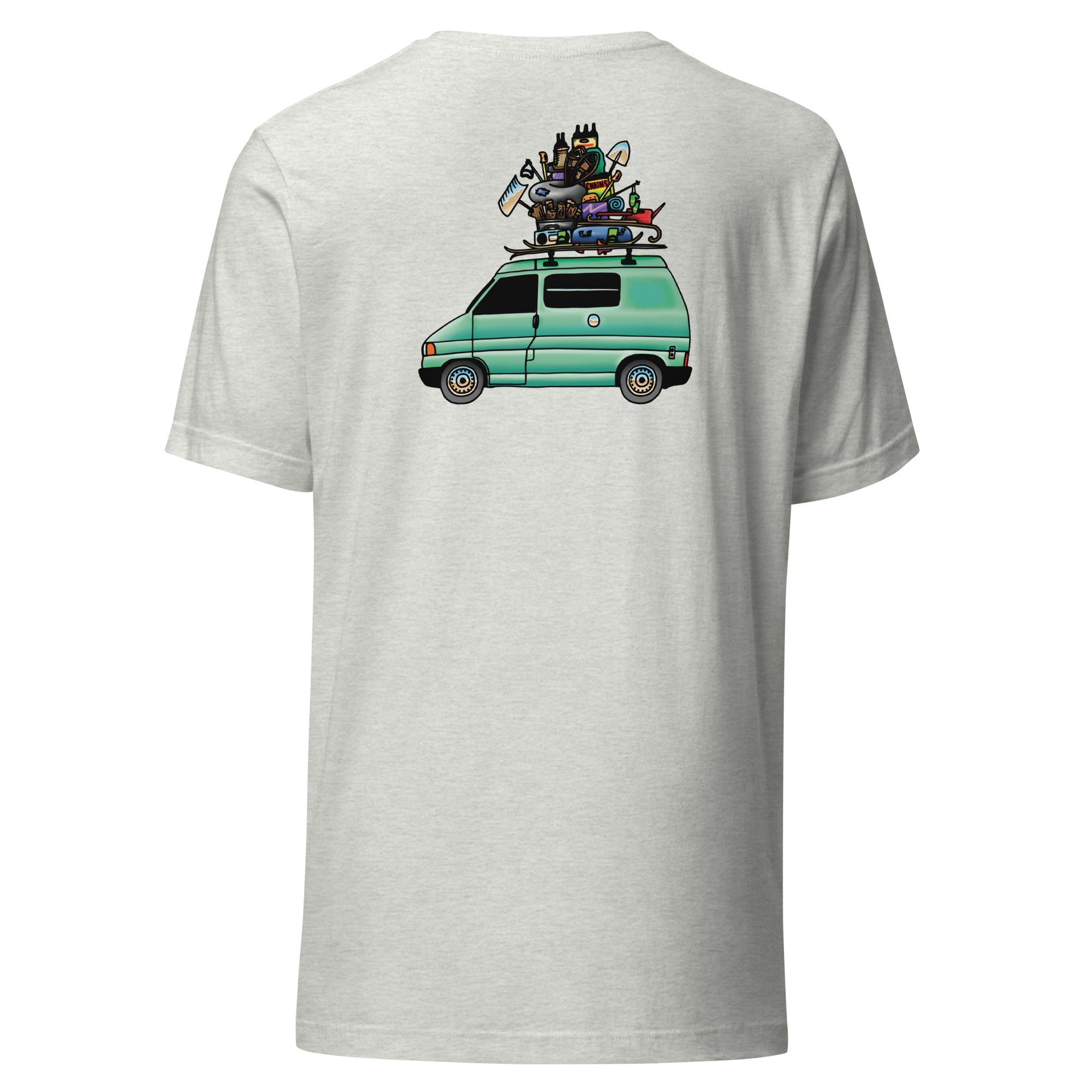 RAD Eurovan Back-Print T-Shirt - OVERLANDERS Outfitter