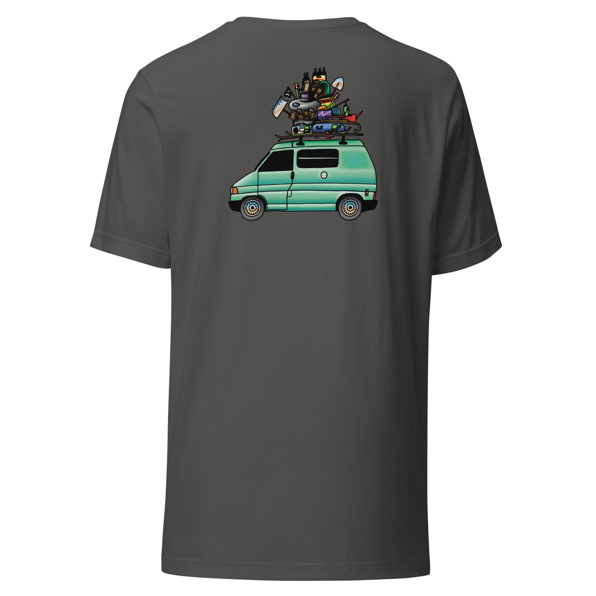 RAD Eurovan Back-Print T-Shirt - OVERLANDERS Outfitter