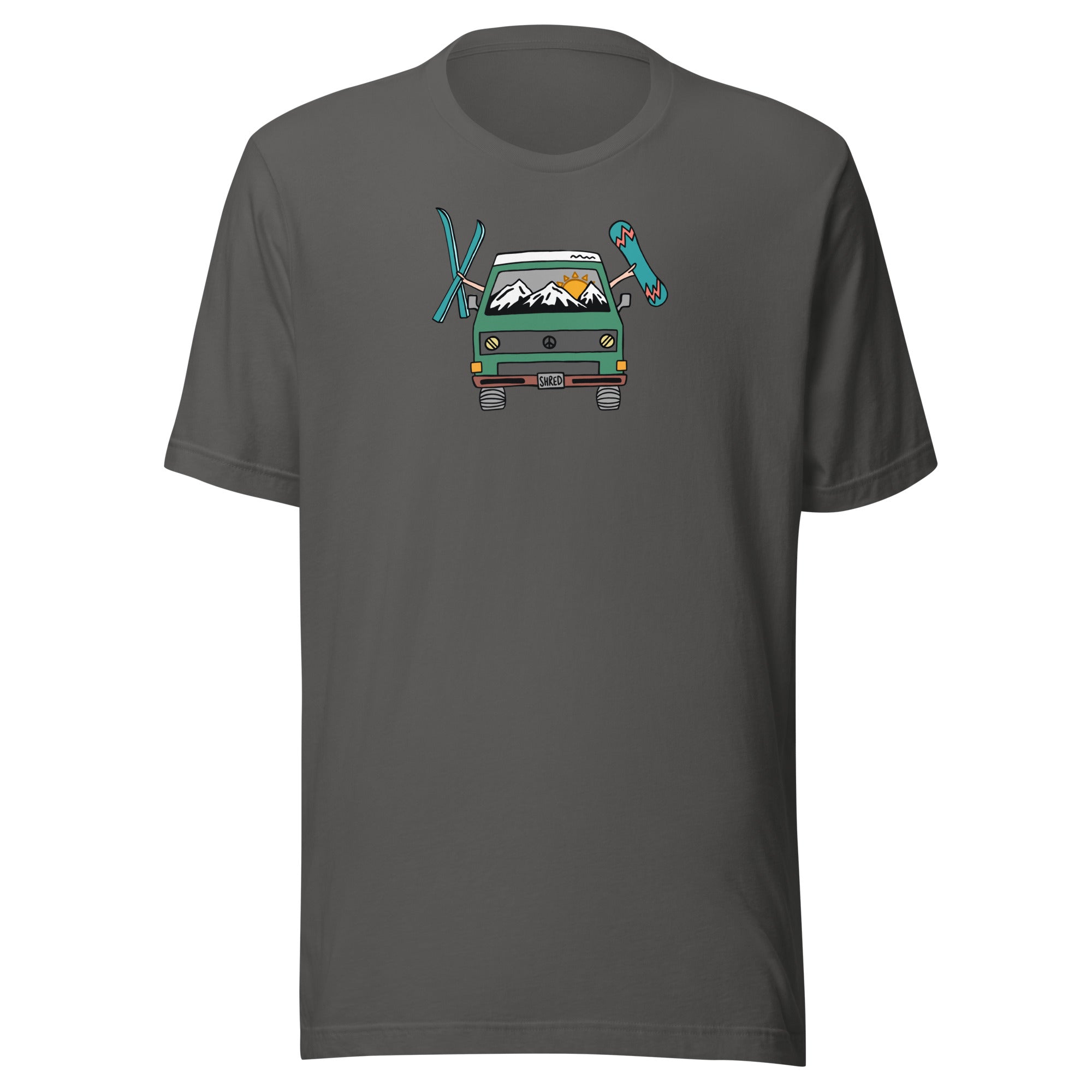 Shred Van T-Shirt - OVERLANDERS Outfitter